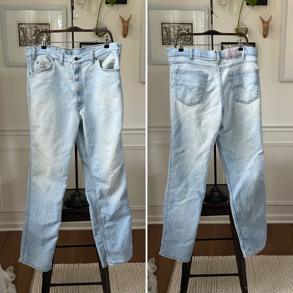 Levi's Vintage 90s Levi’s Silver Medal Light Wash Jeans 38 x 32 Size US 38 / EU 54 - 4 Thumbnail