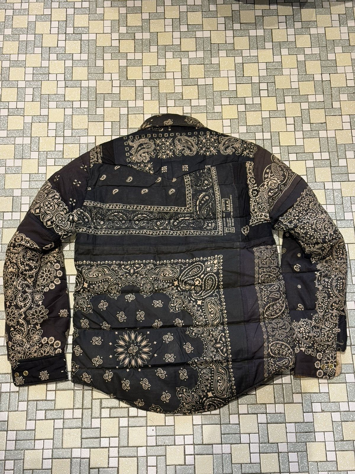 Visvim ICT kerchief down jkt black bandana Size US S / EU 44-46 / 1 - 5 Thumbnail