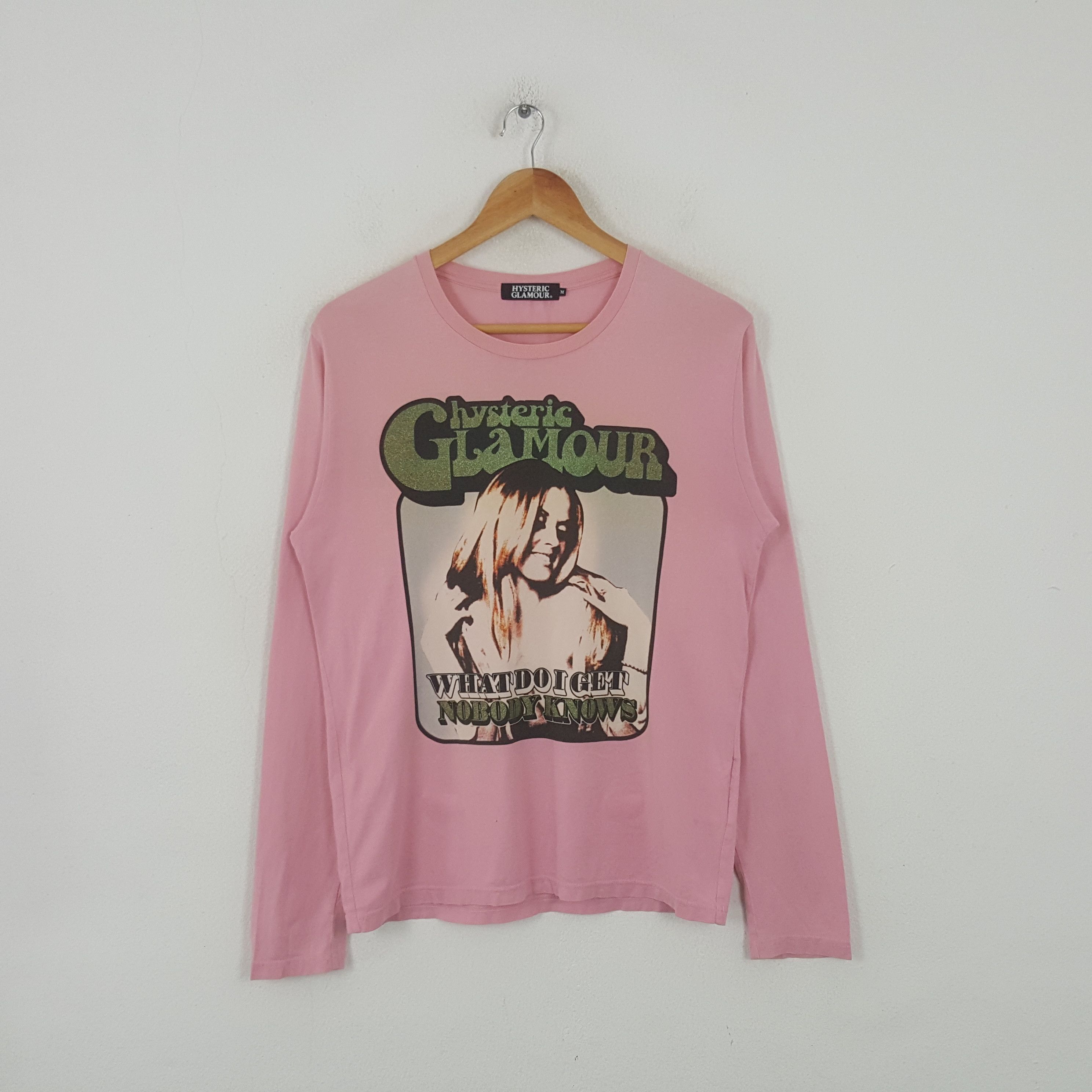 Hysteric Glamour Vintage Hysteric Glamour Japanese Brand Tshirt RR7 Size US M / EU 48-50 / 2 - 1 Thumbnail