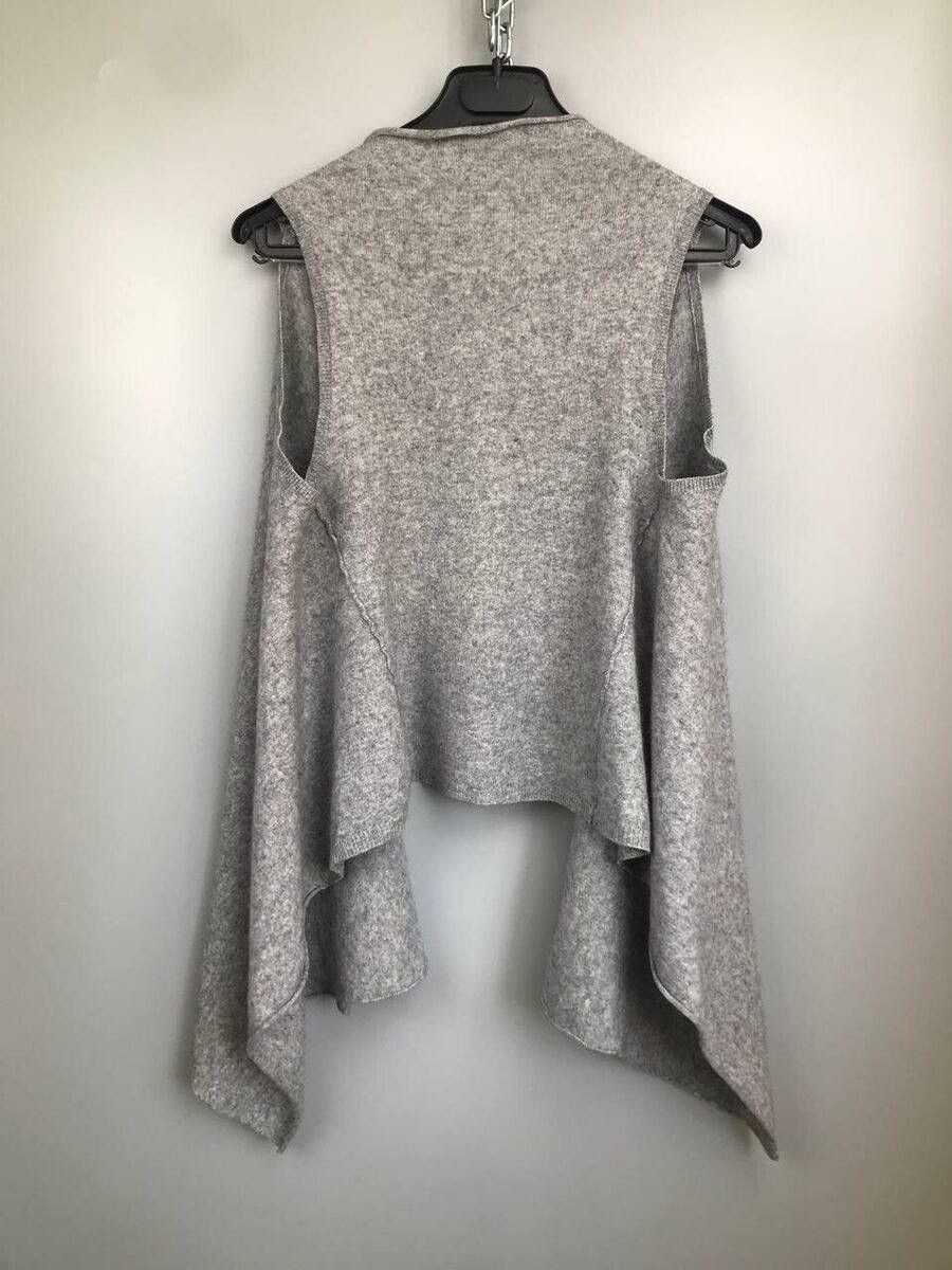 Zadig & Voltaire Zadig & Voltaire Women Gray Cashmere Vest Size U Size S / US 4 / IT 40 - 2 Thumbnail
