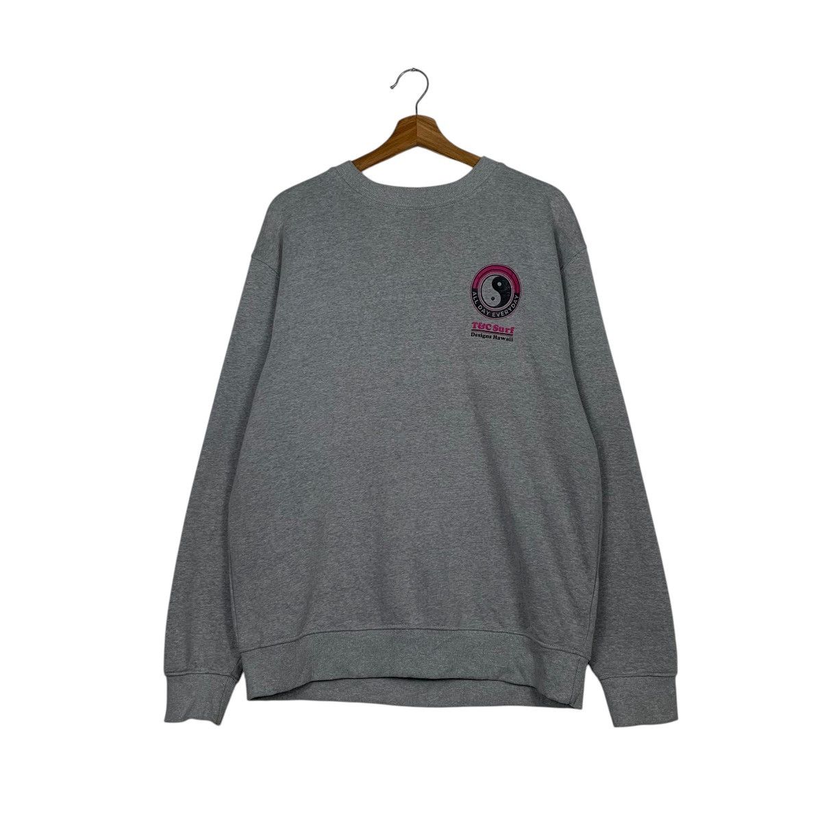 Japanese Brand T&C Surf Design Hawaii Big Logo Sweatshirt Size US L / EU 52-54 / 3 - 2 Thumbnail