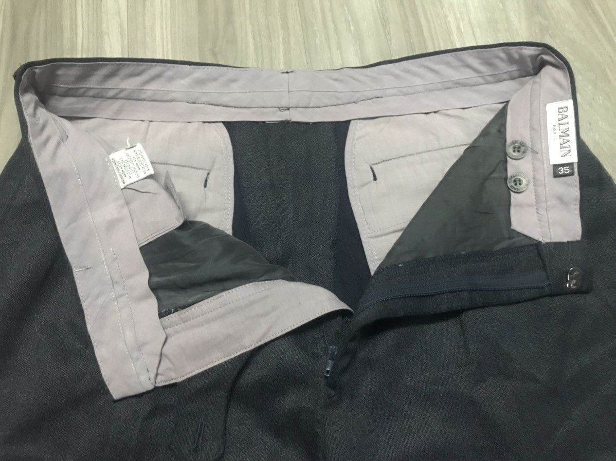 Balmain BALMAIN Paris - Baggy Wide Trousers Size US 35 - 7 Thumbnail