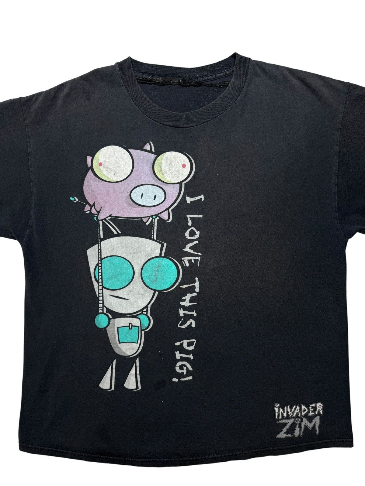 Vintage Vintage 2000’s Invader Zim Nickelodeon Cartoon Tee Shirt Size US L / EU 52-54 / 3 - 2 Thumbnail
