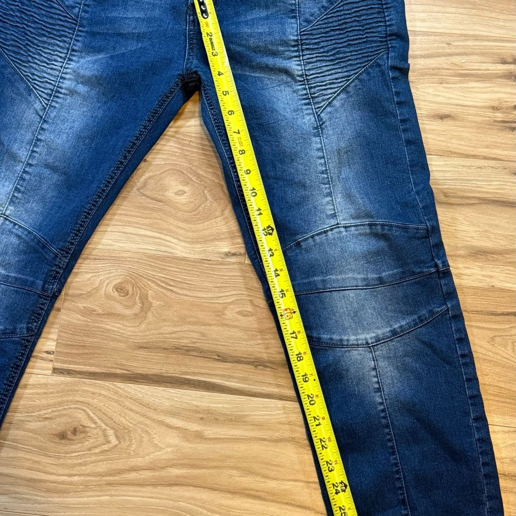 Z Brand V19-69 Men’s W34 L30 Moto Panel Jeans Blue Size US 34 / EU 50 - 8 Thumbnail