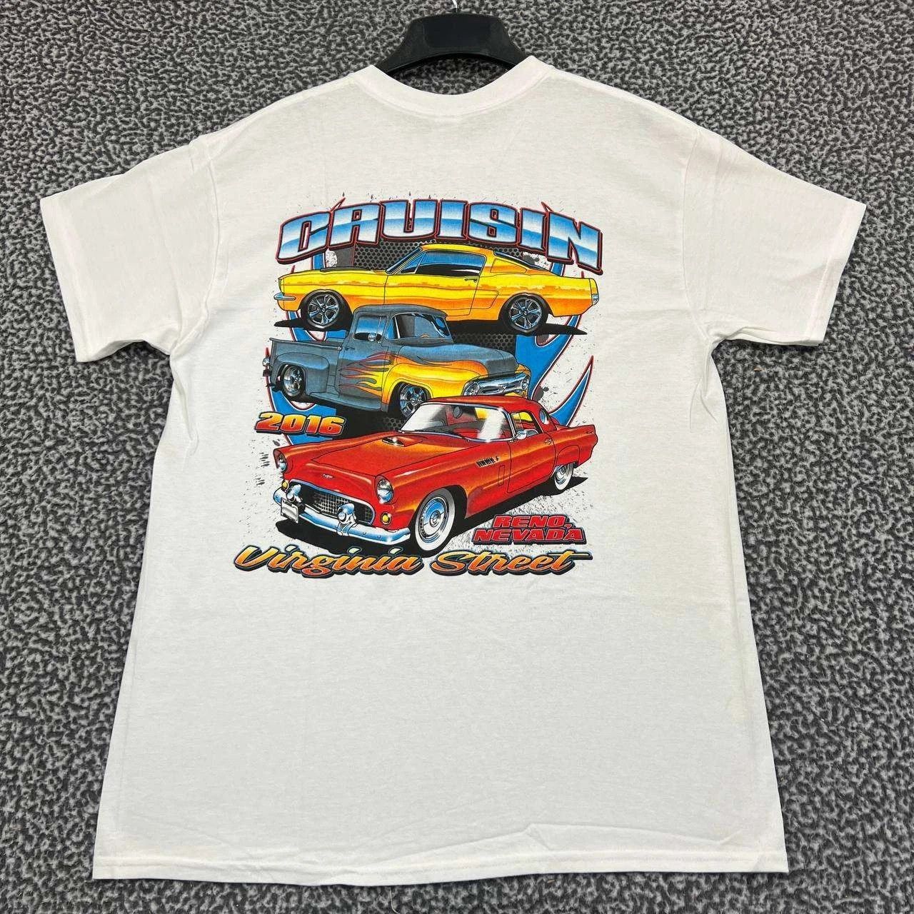 Gildan Vintage Reno Cruisin Virginia Street Shirt Men L Deadstock Size US L / EU 52-54 / 3 - 1 Thumbnail