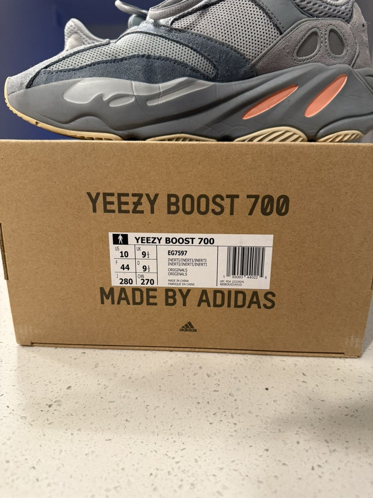 yeezy boost 700 inertia box Yeezy Boost 700 “Inertia”