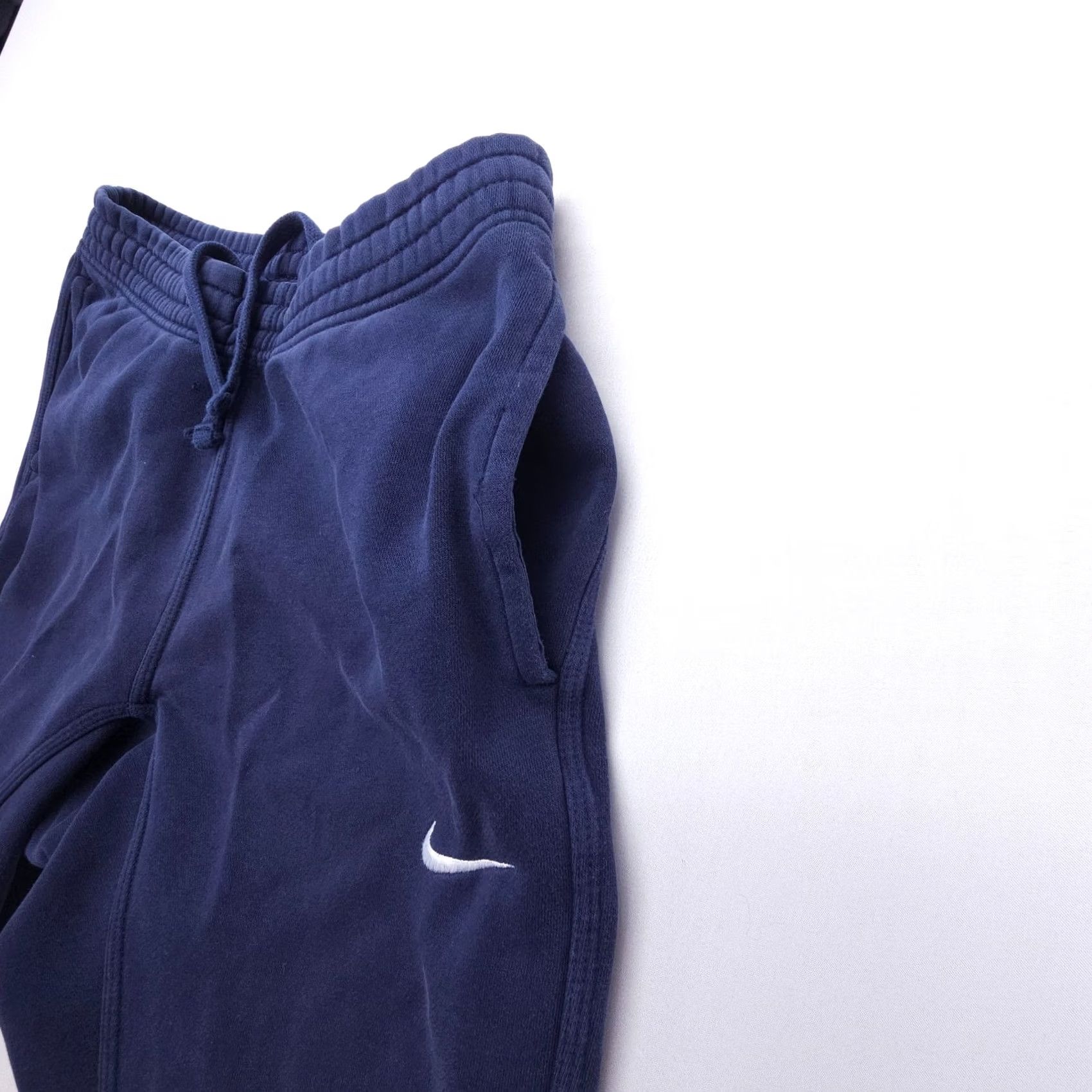 Nike Nike Mens Medium Navy Sportswear Club Fleece Joggers Sweatpants Gym Training Size US 31 - 6 Thumbnail