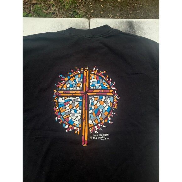 Vintage Vintage Y2k Jesus T-Shirt Awakening Christ Christianity Size US M / EU 48-50 / 2 - 5 Thumbnail