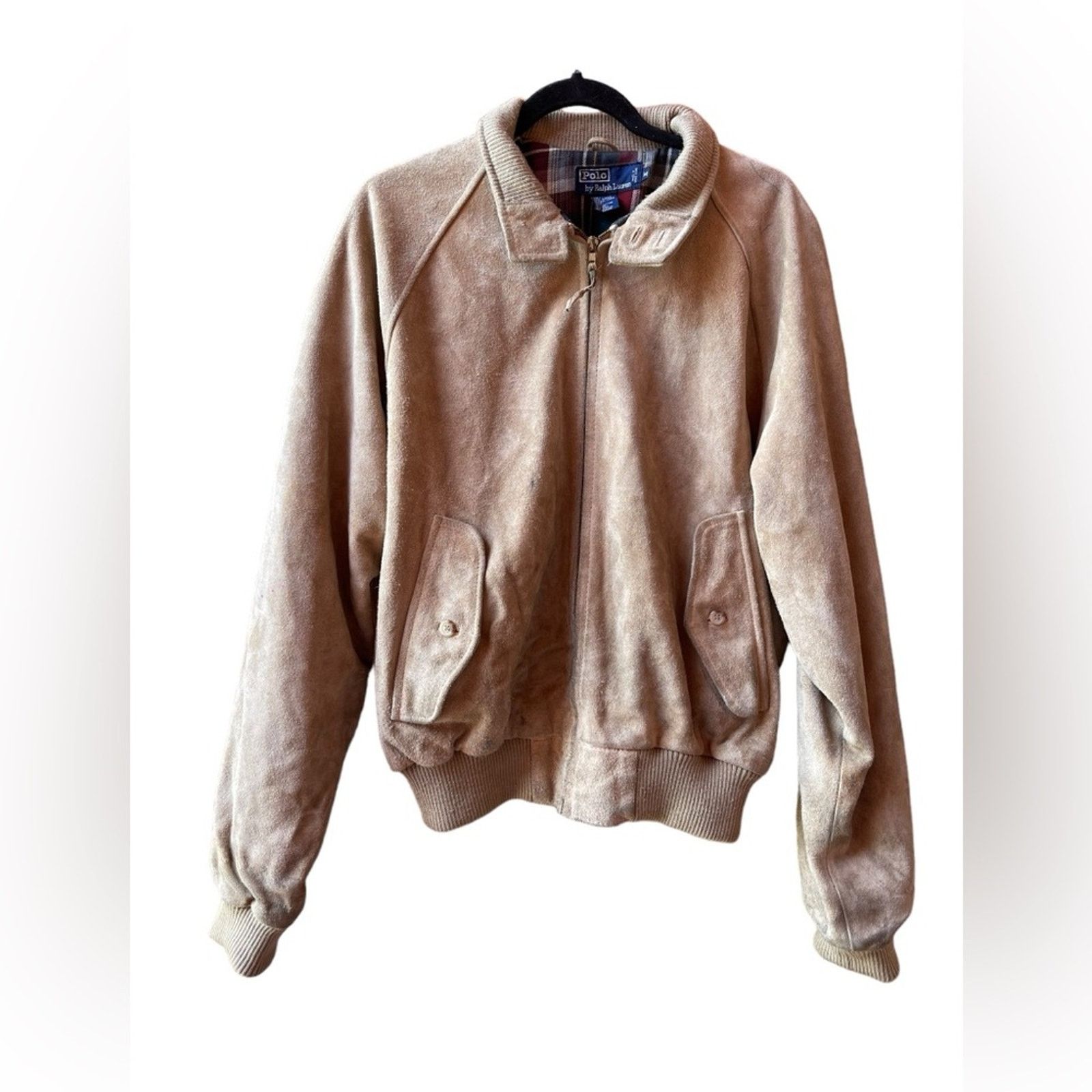Polo Ralph Lauren Vintage Polo Ralph Lauren Suede Harrington Jacket Mens M Size M / US 6-8 / IT 42-44 - 2 Thumbnail