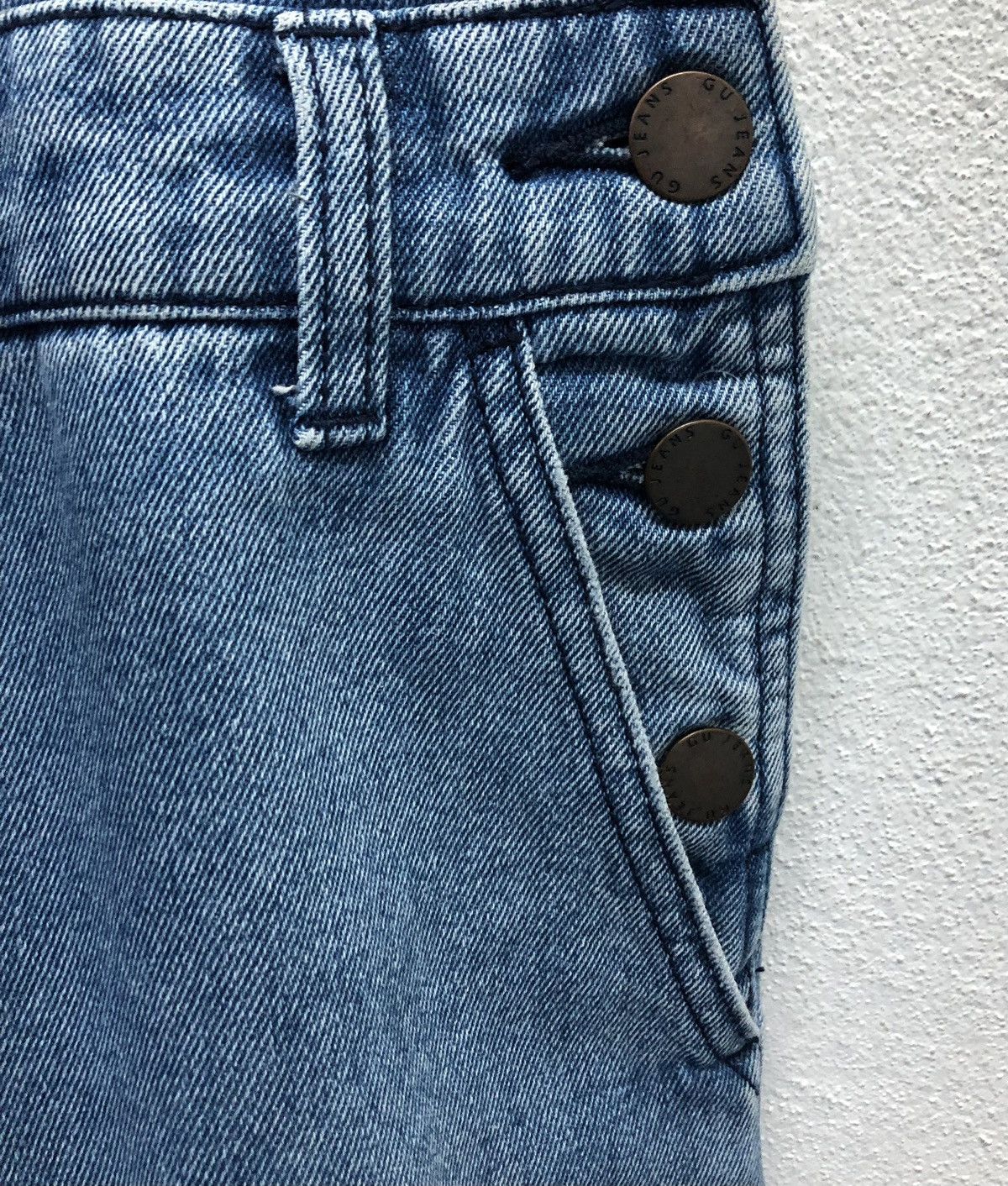 GU GU Jeans Overalls Size US 33 - 8 Thumbnail
