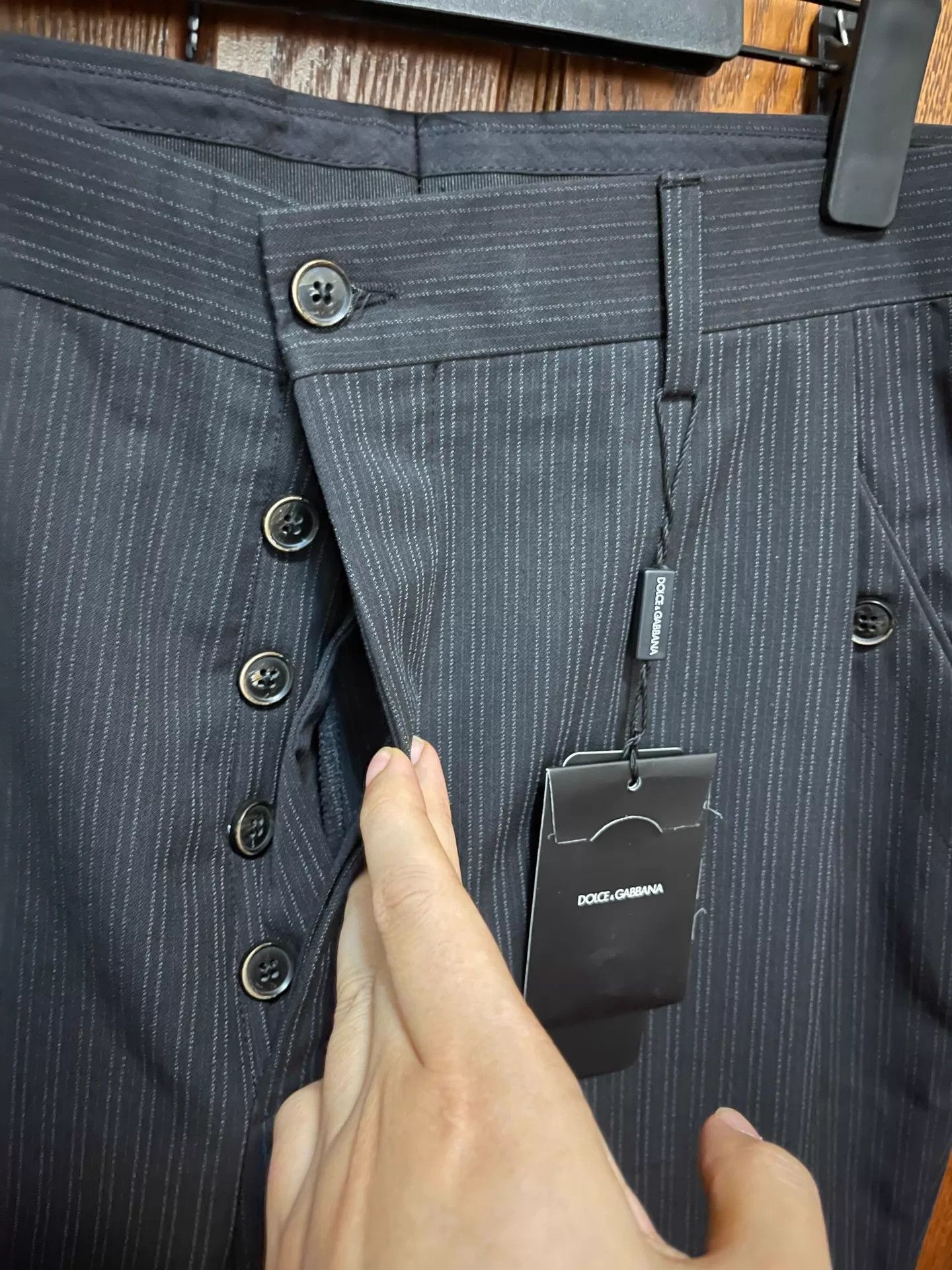 Dolce & Gabbana Dolce&Gabbana High-Waist Slim Trousers 46 Size US 44 / EU 60 - 5 Thumbnail