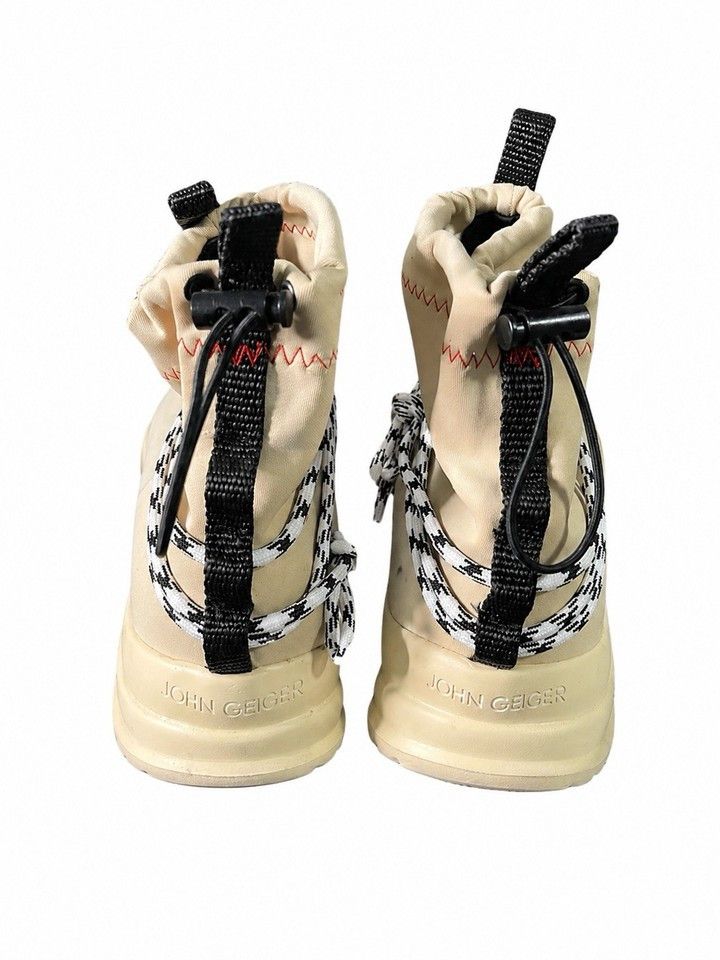 John Geiger John Geiger 002 Cream Cream Red Size 10 Size US 10 / EU 43 - 6 Thumbnail