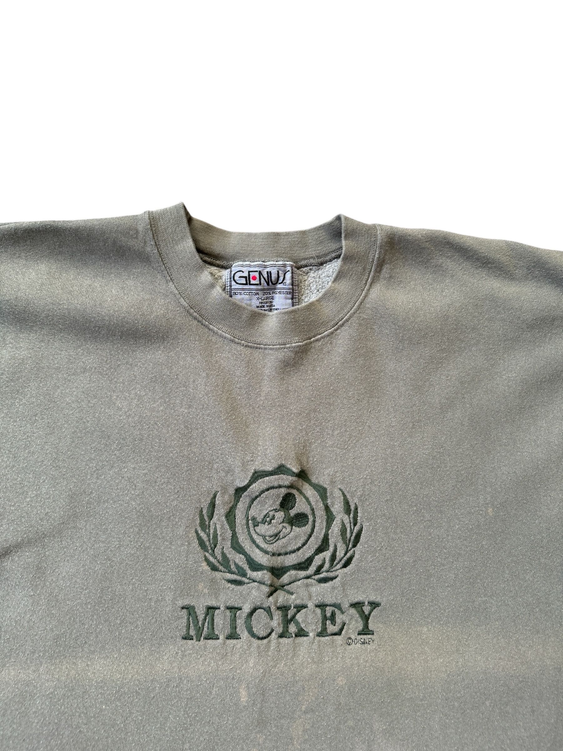 Disney Vintage 90s Mickey Mouse Disney Sweatshirt Size US XL / EU 56 / 4 - 8 Thumbnail