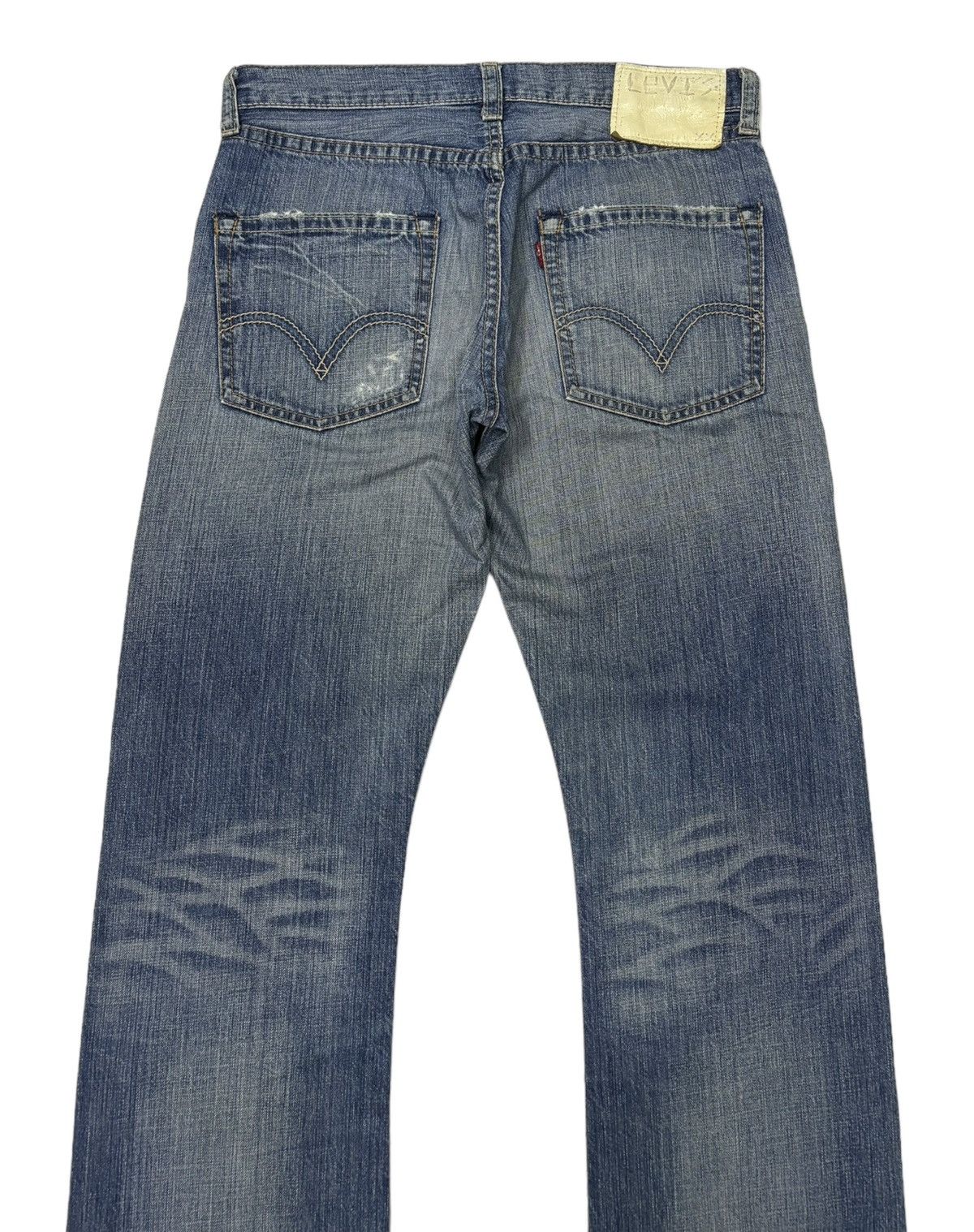 If Six Was Nine 🔥Levi’s 507 Distressed Patchwork Denim Jeans Size US 32 / EU 48 - 6 Thumbnail