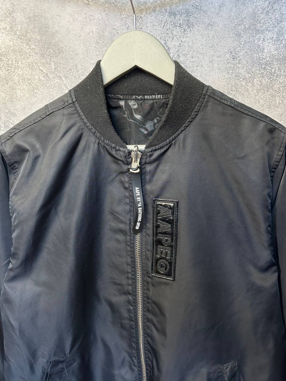 Aape × Japanese Brand AAPE By A Bathing Ape UNVS Bomber Reversible Rare Size US M / EU 48-50 / 2 - 9 Thumbnail