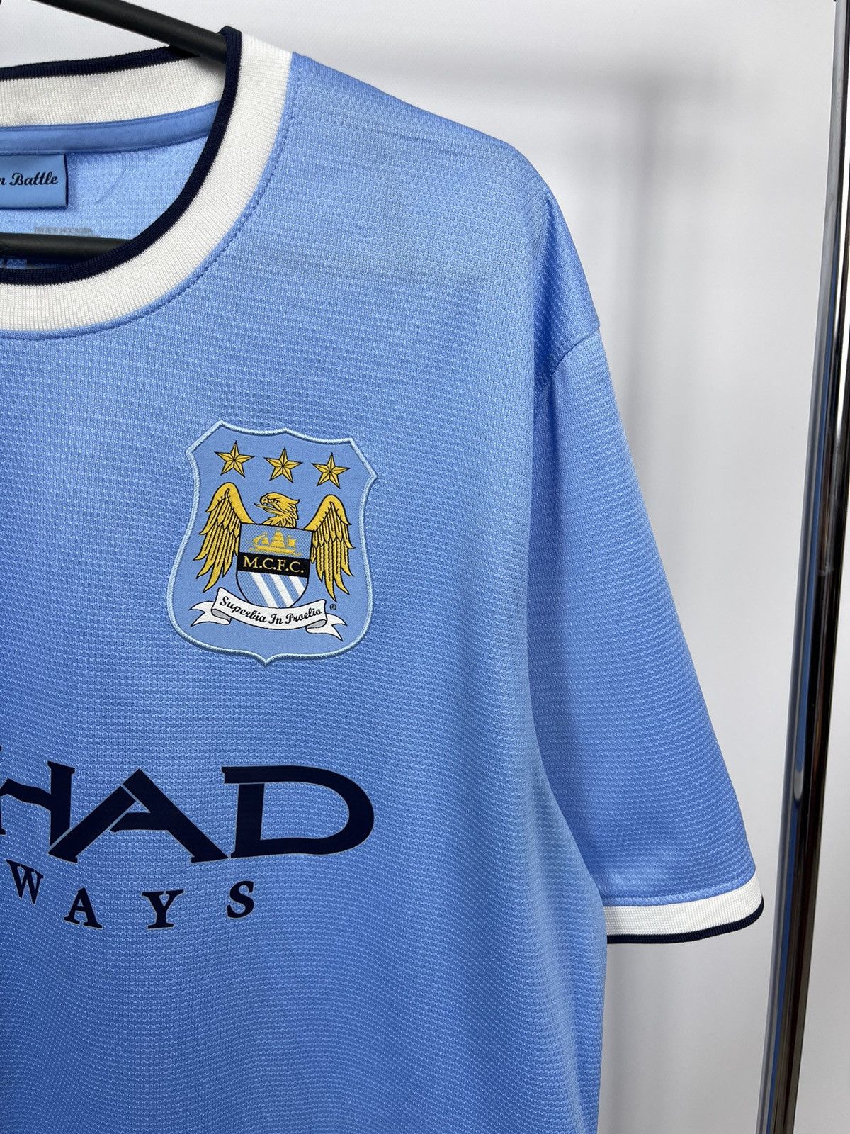 Nike Manchester City #70 Bert 2013 Nike Jersey Mens Trikot Size L Size US L / EU 52-54 / 3 - 3 Thumbnail