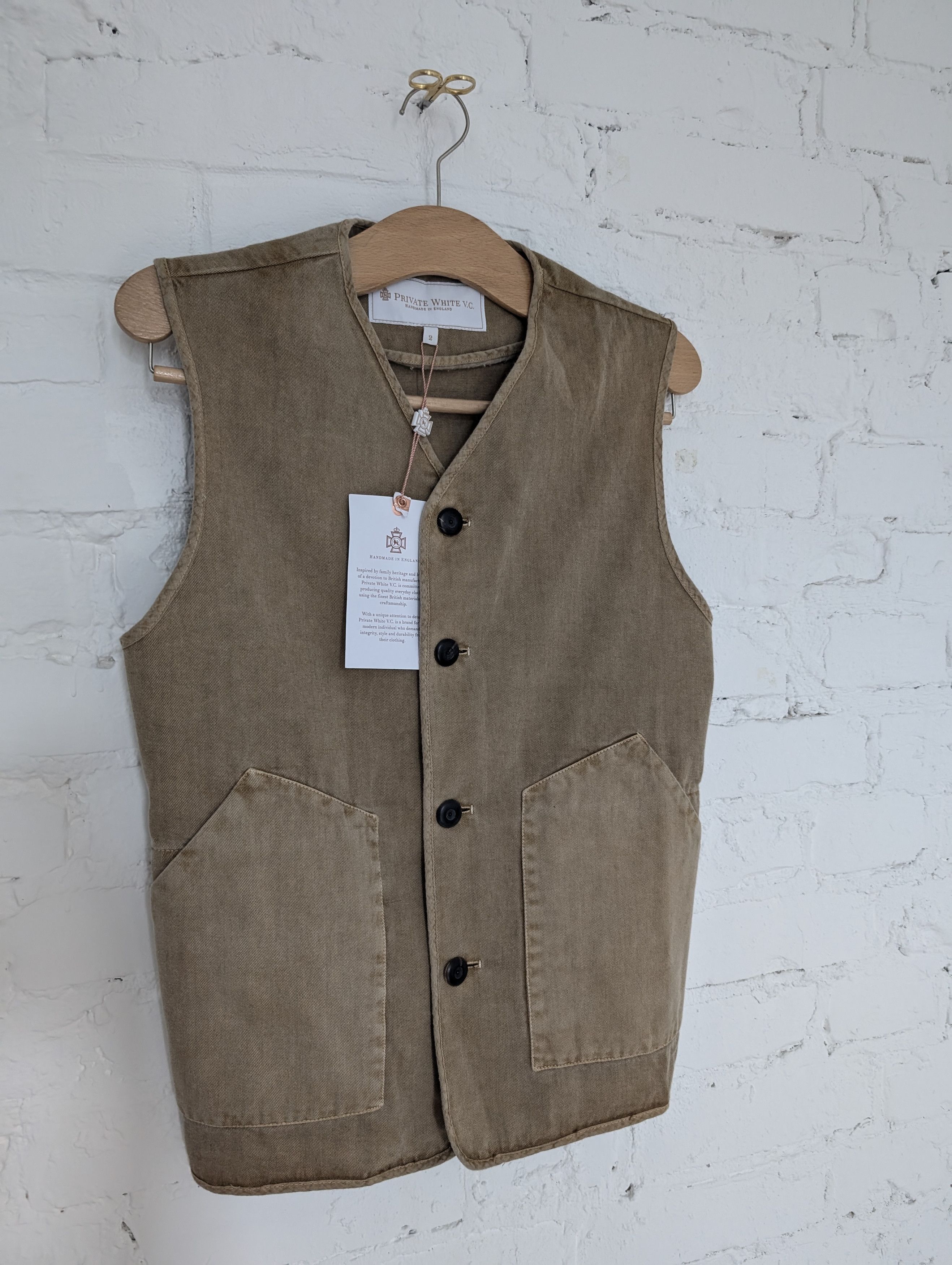 Private White V.C. Private White V. C. Luxury handmade vest Size US M / EU 48-50 / 2 - 2 Thumbnail