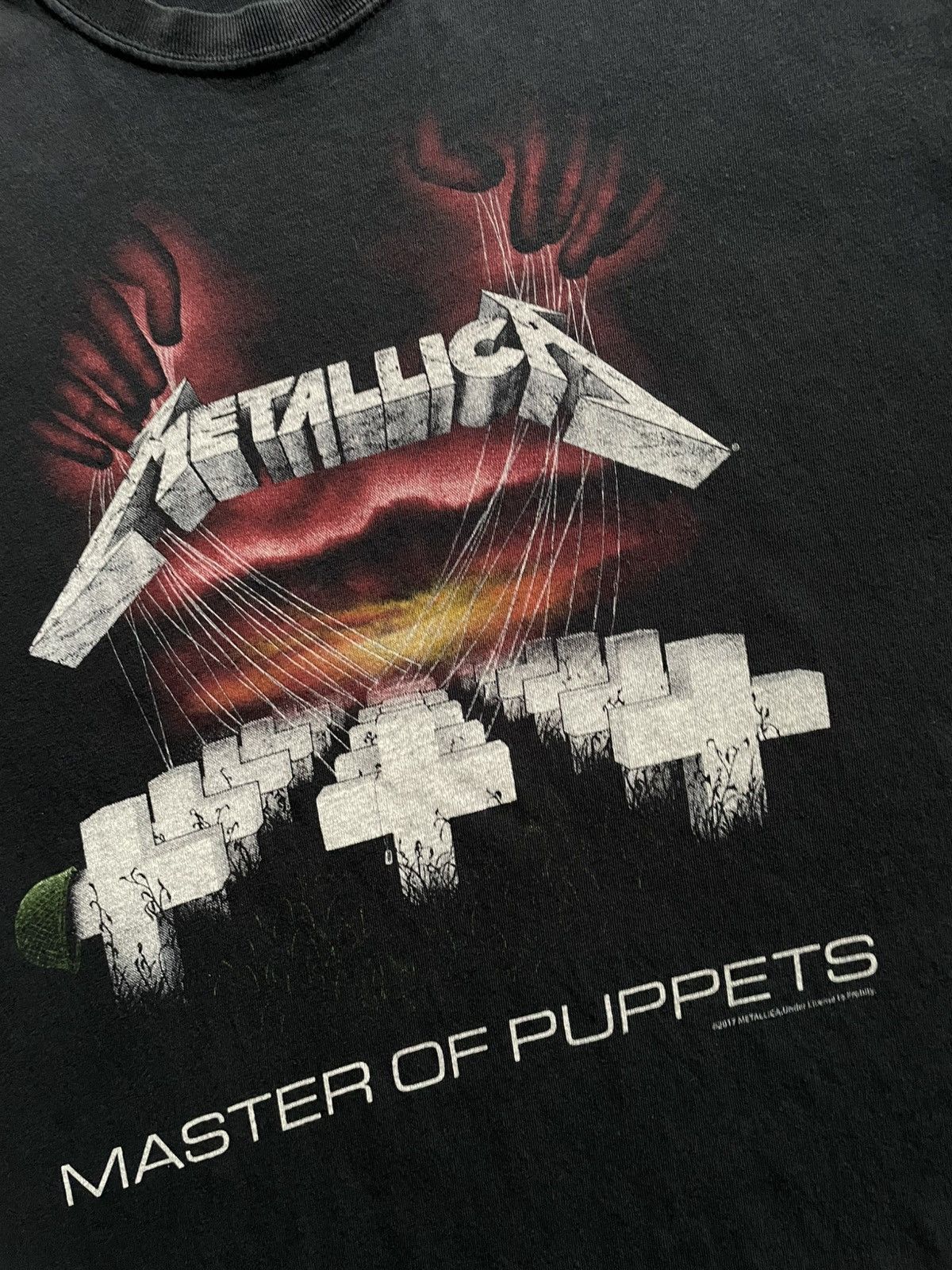Metallica Metallica- 1986 Master Of Puppets: 2017 An Album Promo Tee Size US XL / EU 56 / 4 - 8 Thumbnail