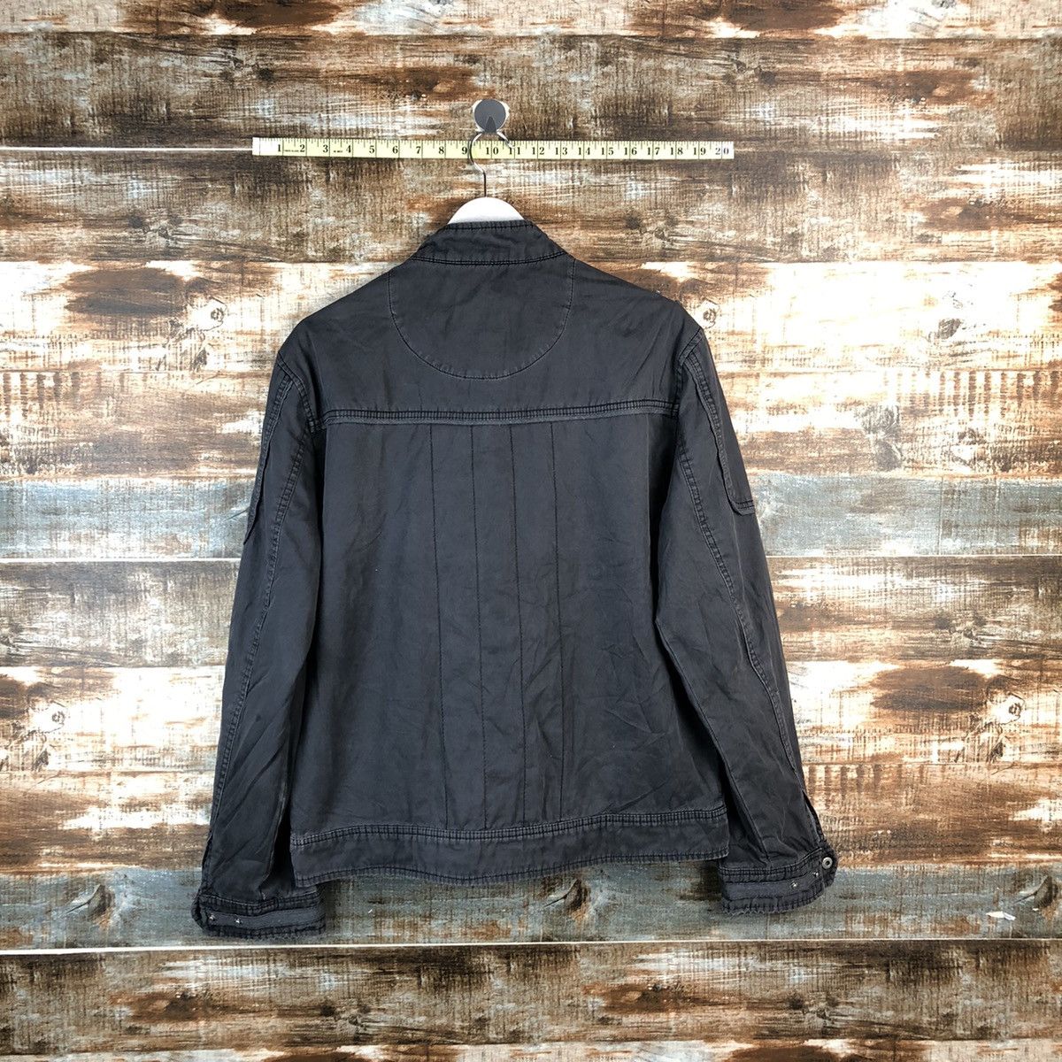 Vintage DLL X Black seditionaries punk bikers Jacket #A2555 Size US M / EU 48-50 / 2 - 15 Thumbnail