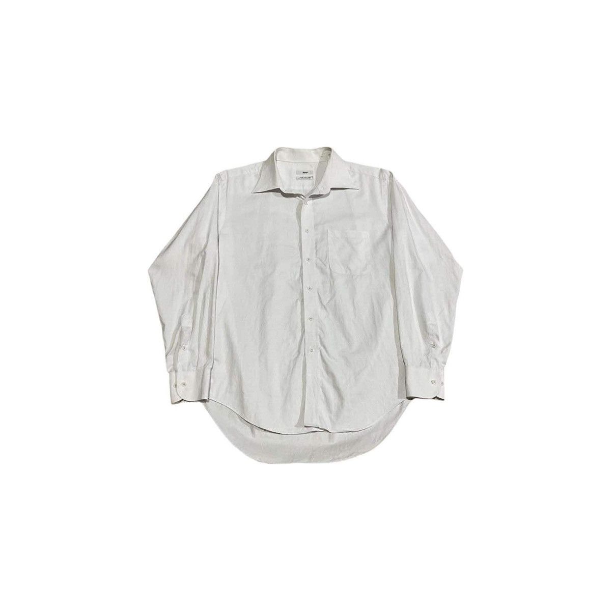 Yohji Yamamoto 🔥Vintage Sacsny YSaccs By Yohji Yamamoto Shirt White Size US XL / EU 56 / 4 - 1 Thumbnail