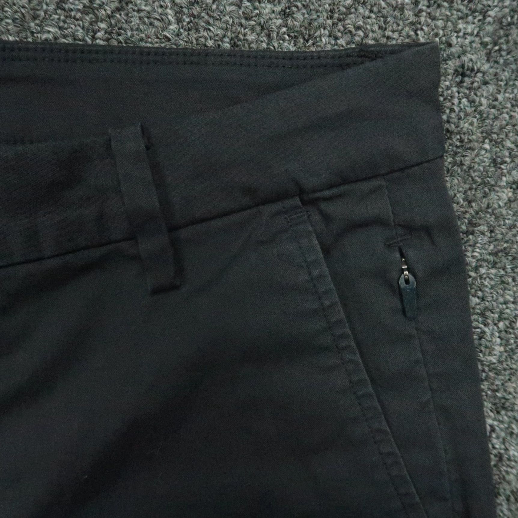 Vintage Birddogs Pants Mens 30x30 Blue Stretch Khakis Chino Flat Front 5-Pocket Regular Inseam 30 Size US 30 / EU 46 - 3 Thumbnail