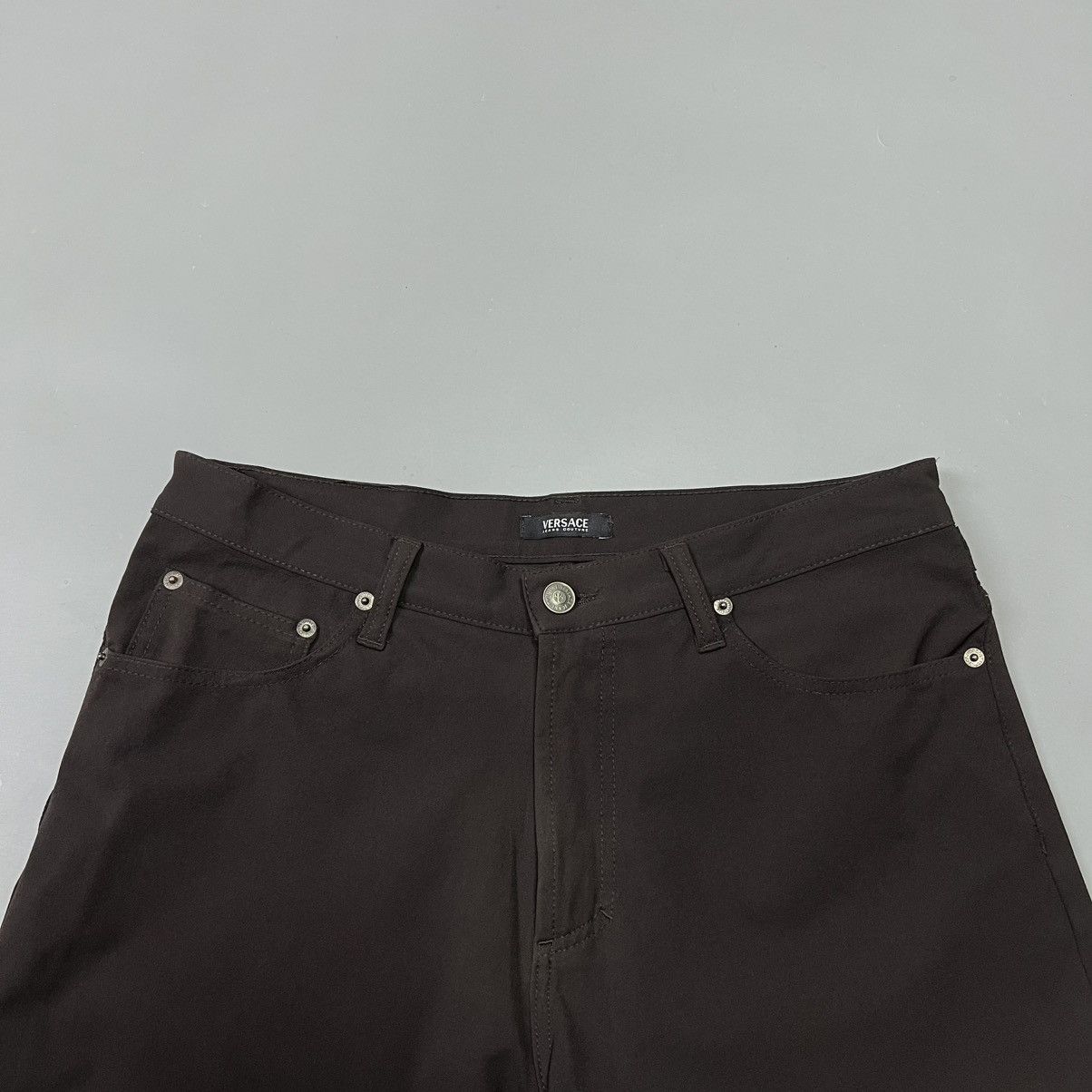 Versace Jeans Couture Vintage Versace Jeans Couture Brown Casual Pants Nylon men’s Size US 34 / EU 50 - 8 Thumbnail