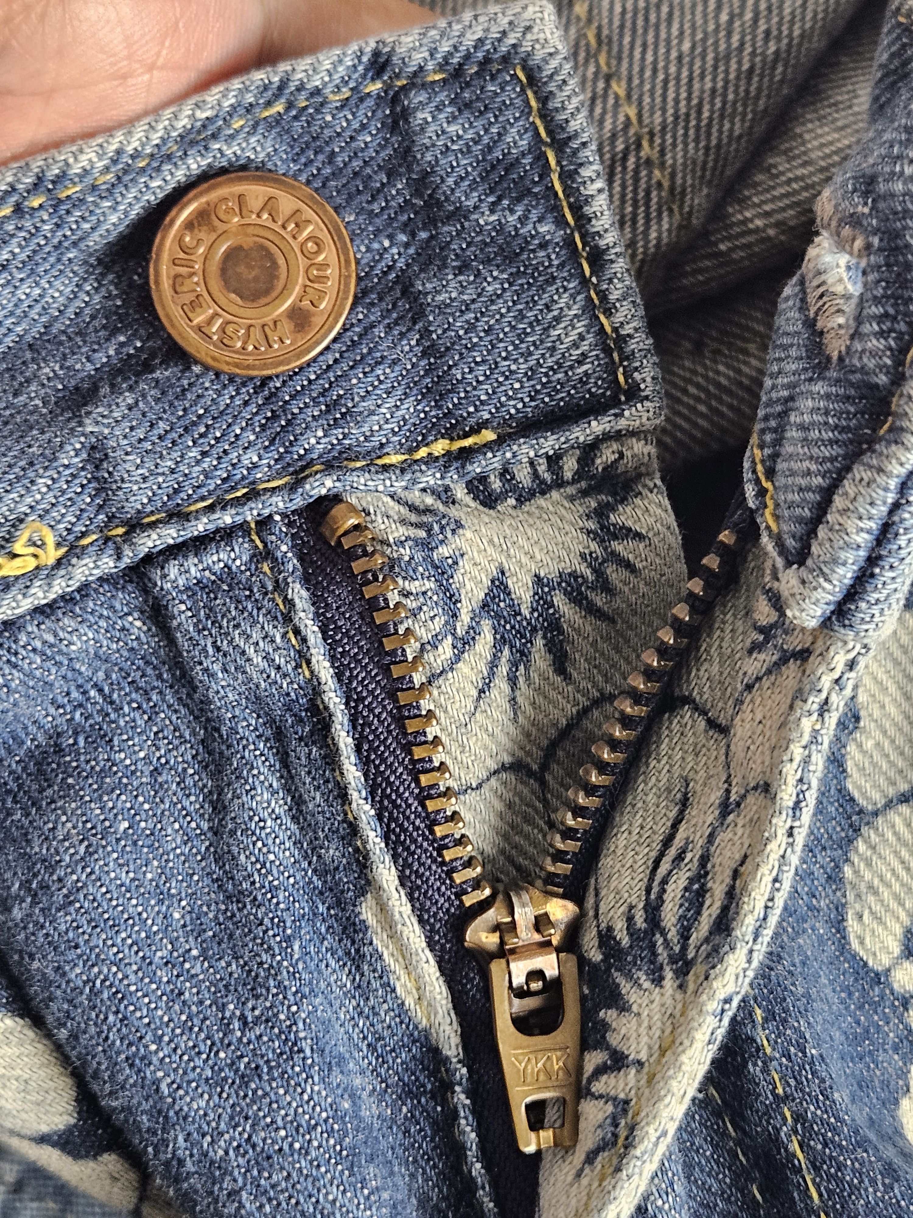 Hysteric Glamour Hysteric Glamour Flower Jeans Size US 35 - 5 Thumbnail
