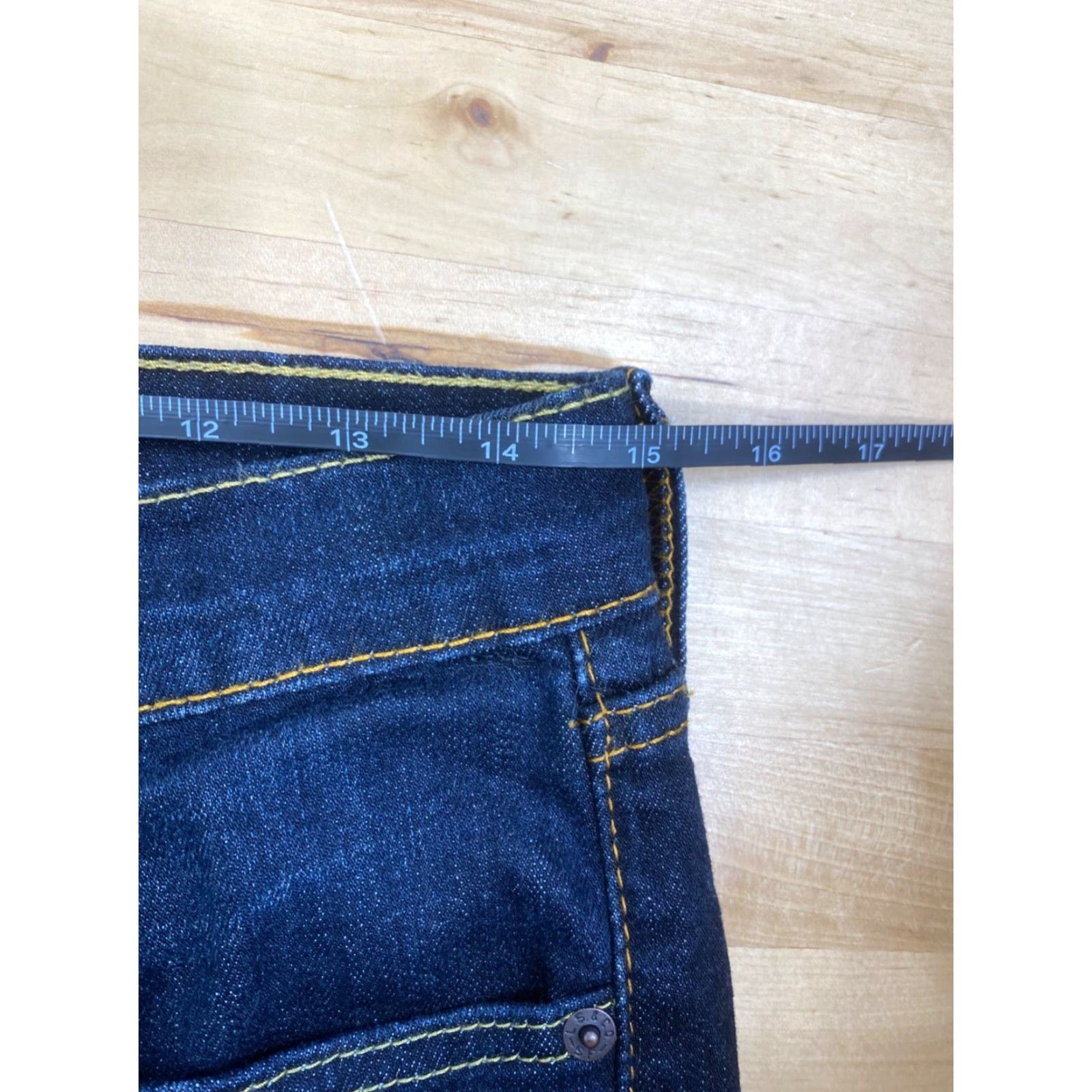 Levi's Levi's 511 Slim Fit Jeans Mens 30x31 Blue Denim Stretch Tapered Casual Regular Inseam 31 Size US 30 / EU 46 - 7 Thumbnail