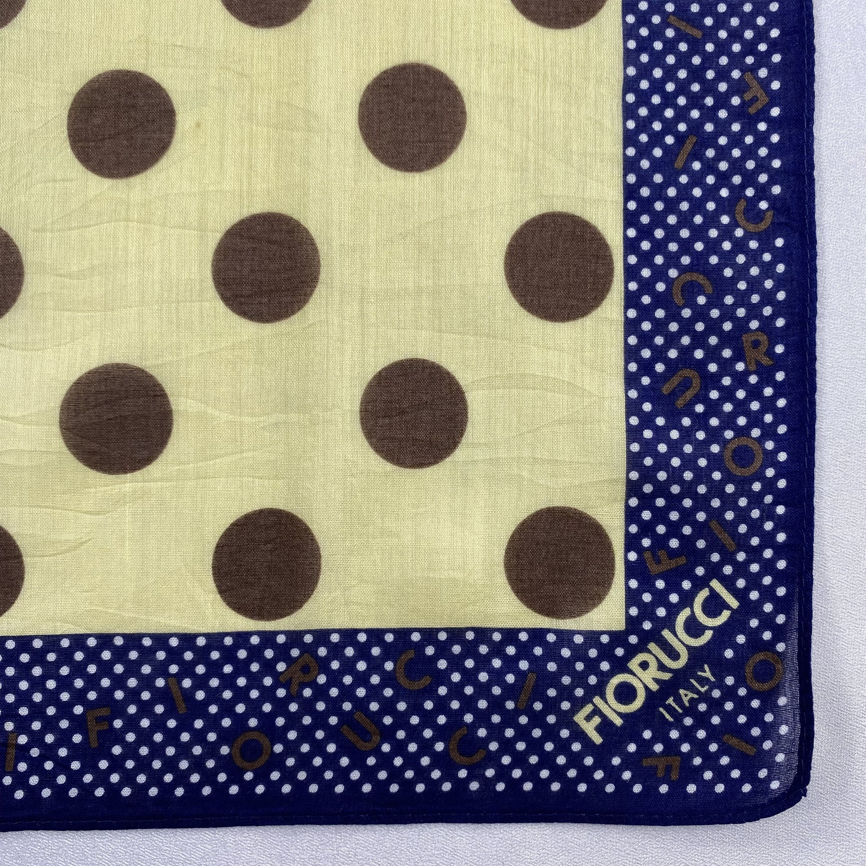 Fiorucci × Vintage Fiorucci Handkerchief / Neckerchief / Bandana-P895 Size ONE SIZE - 3 Thumbnail