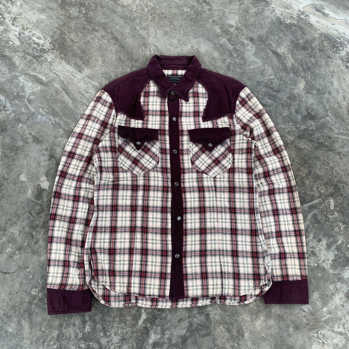 2000’s Nicole CFM Western Plaid Flanel Shirt