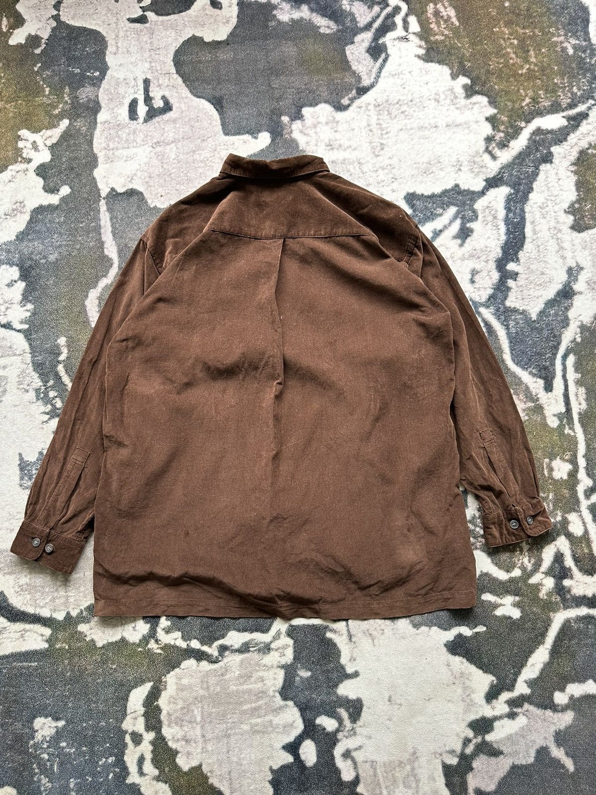 Issey Miyake 00’s Issey Miyake corduroy shirt Size US L / EU 52-54 / 3 - 7 Thumbnail