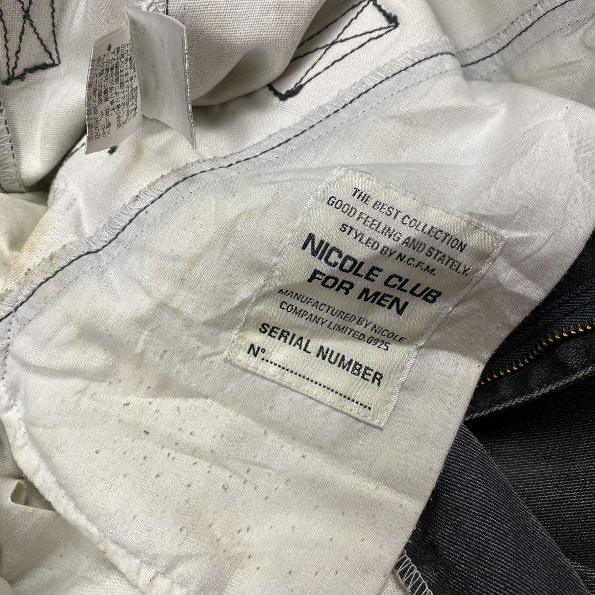 If Six Was Nine × Japanese Brand × Nicole Club Nicole Club For Men Utility Cargo Pants Size US 31 - 10 Thumbnail