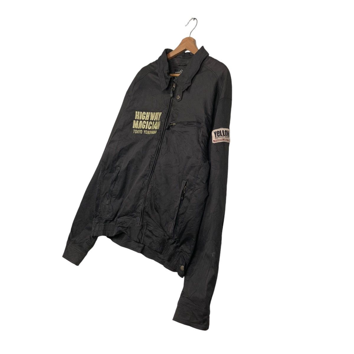 YELLOW CORN SLEDGE HAMMER ジャケット 3L Vintage Yellow Corn Sledge Hammer Motorcycle Biker Jacket - Etsy