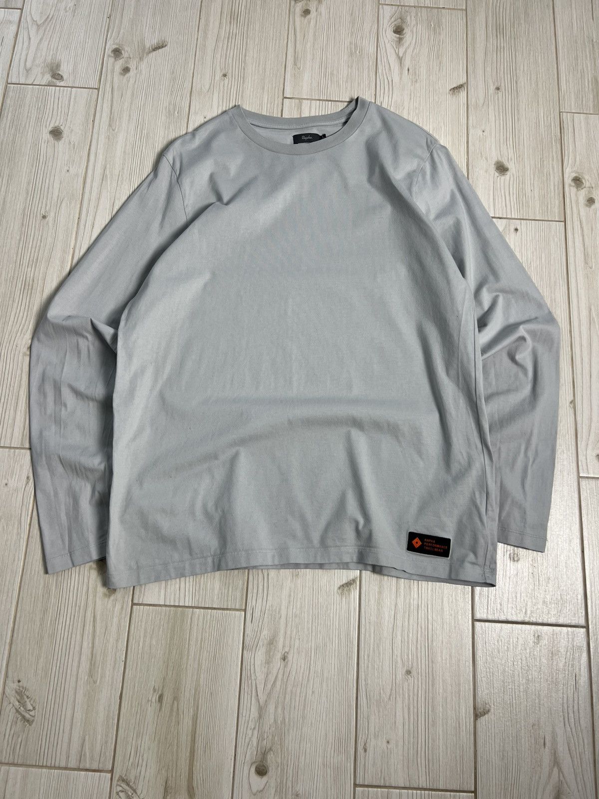 Rapha Rapha Trail Long Sleeve T-Shirt Pullover Gray Mens Size US L / EU 52-54 / 3 - 2 Thumbnail