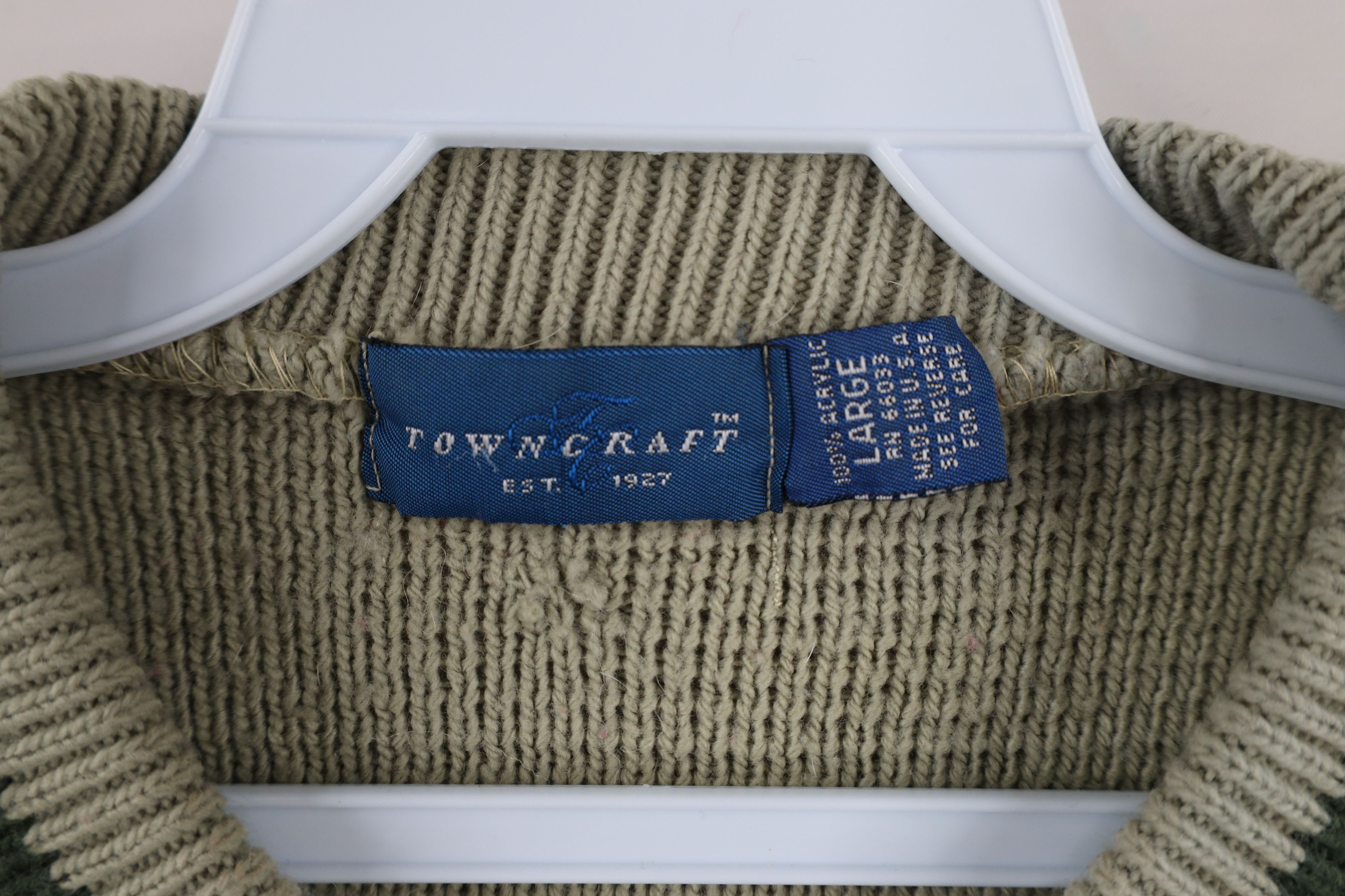 Vintage Vintage 70s Streetwear Fair Isle Knit Crewneck Sweater USA Size US L / EU 52-54 / 3 - 5 Thumbnail