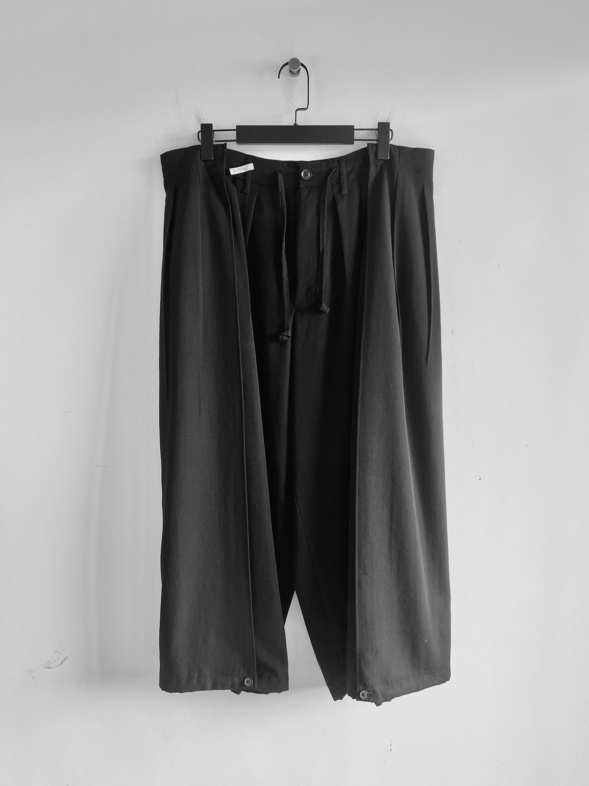 Yohji Yamamoto Yohji Yamamoto Pour Homme - Double Wraps Balloon pants Size US 32 / EU 48 - 6 Thumbnail