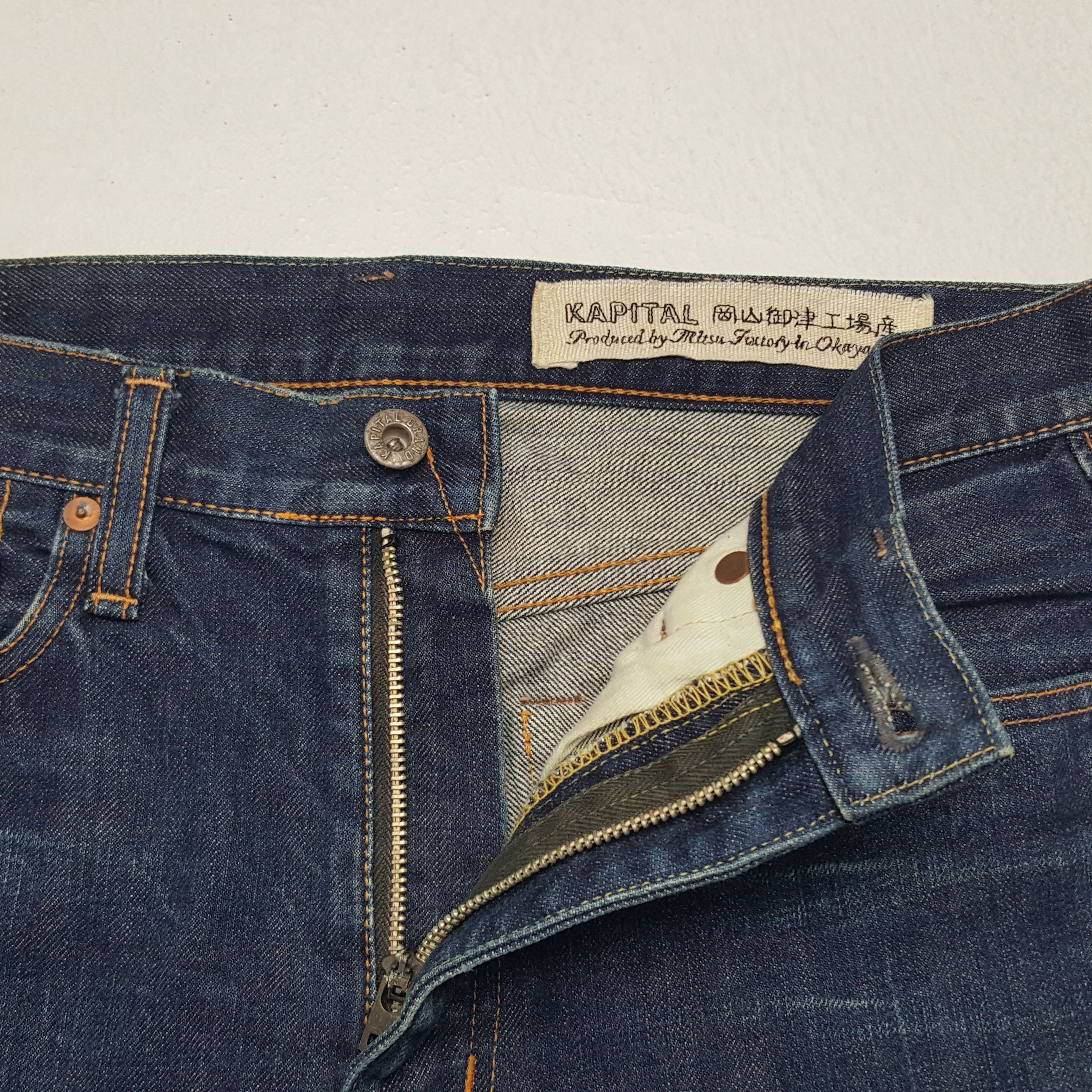 If Six Was Nine × Kapital × Vintage Vintage KAPITAL Japanese Grunge Style Denim Jeans Size US 30 / EU 46 - 7 Thumbnail