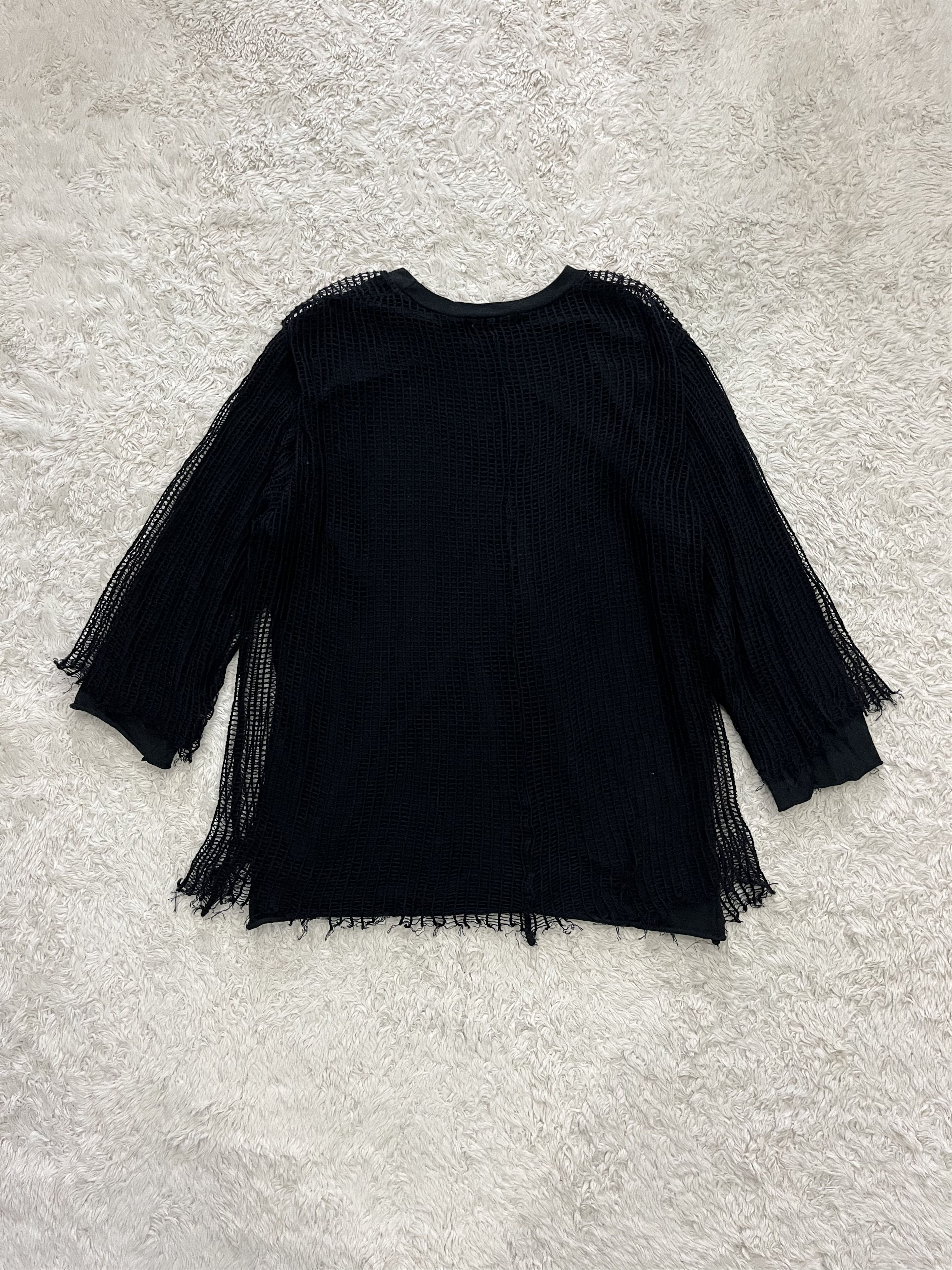 Undercover AW06 - 07 undercover mesh double layered shirt Size US M / EU 48-50 / 2 - 16 Thumbnail