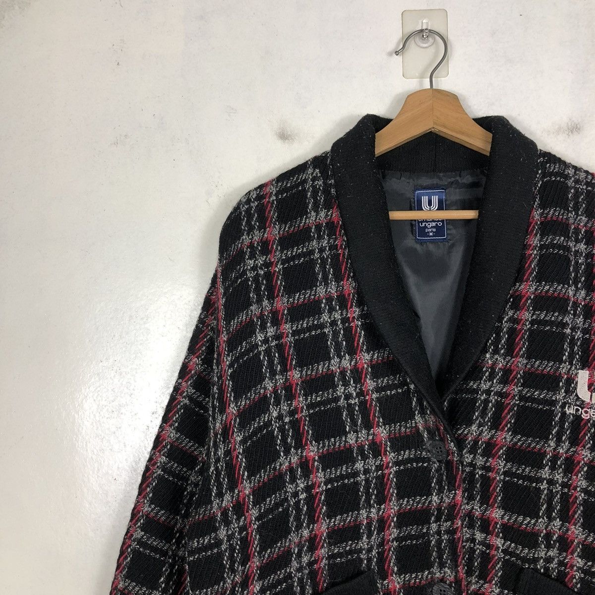 Japanese Brand × Vintage 📌VINTAGE WOOL CARDIGAN JACKET EMANUEL UNGARO ISSEY MIYAKE Size US M / EU 48-50 / 2 - 9 Thumbnail