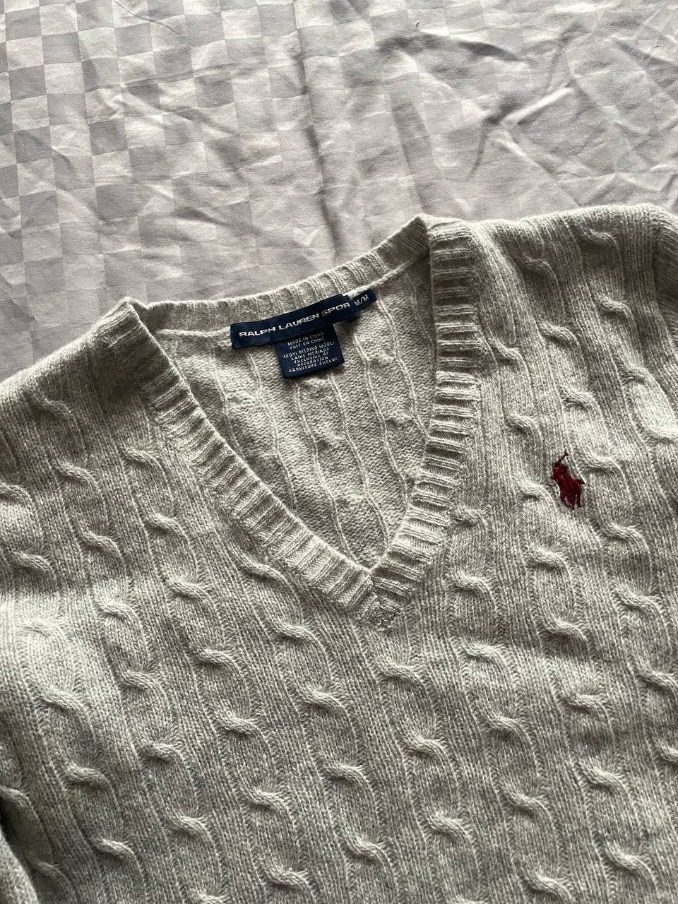Polo Ralph Lauren VINTAGE Polo Ralph Lauren Women Sweater M Wool Chunky Knit Size M / US 6-8 / IT 42-44 - 2 Thumbnail