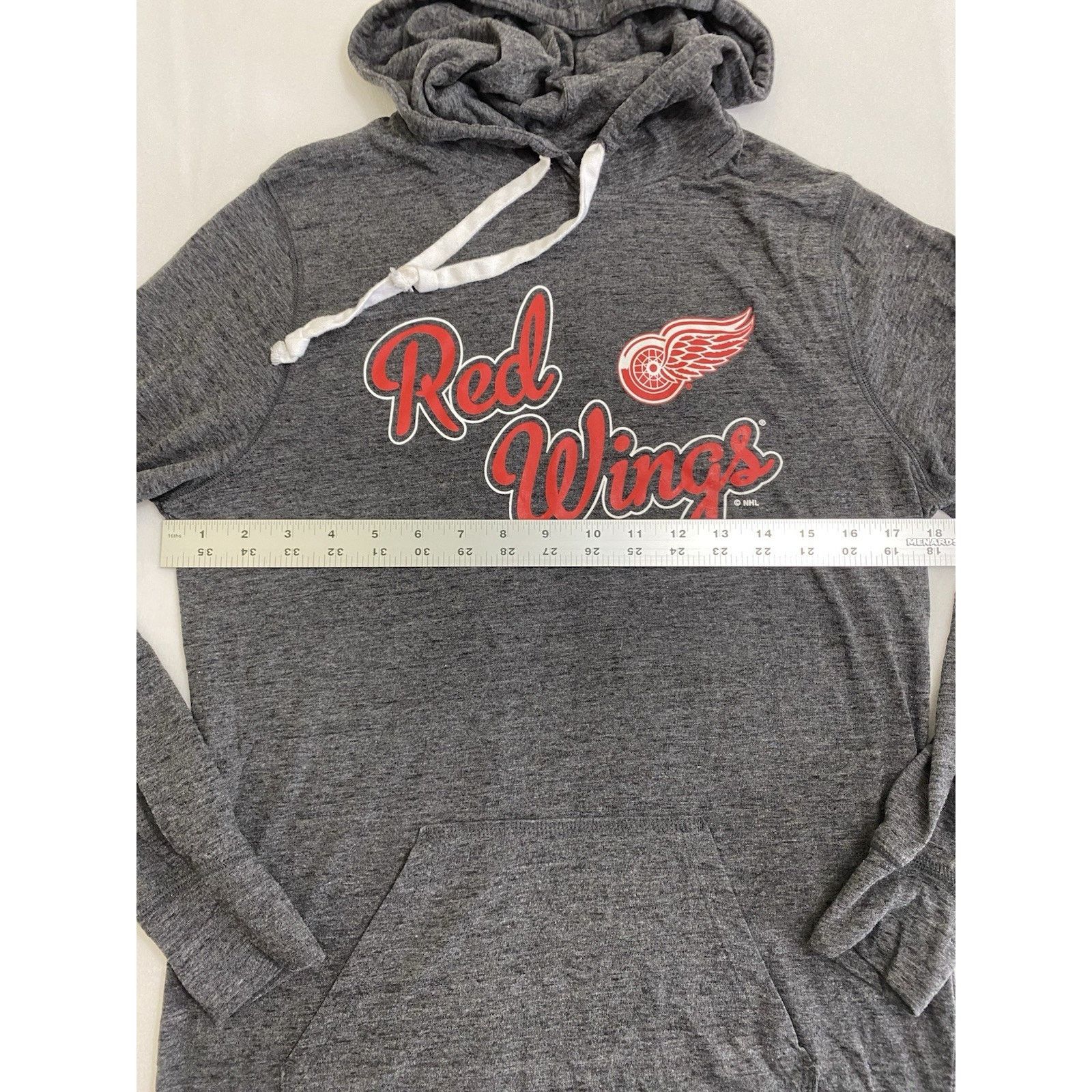 NHL NHL Lightweight Women Medium Hoodie Pullover Sweatshirt Gray Size US M / EU 48-50 / 2 - 5 Thumbnail