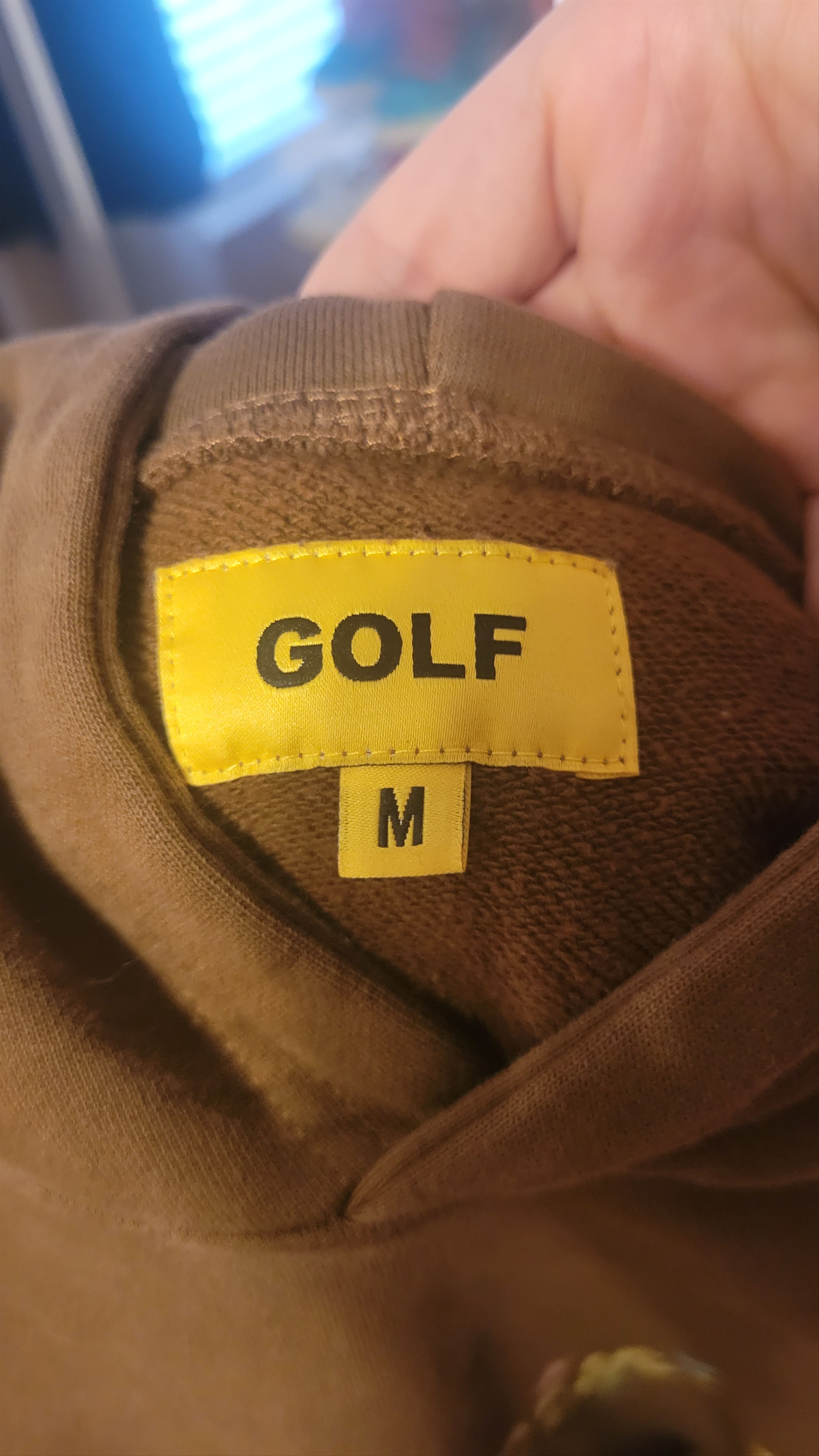 Golf Wang Golf Wang Call Me If You Get Lost Tour Brown Hoodie Size US M / EU 48-50 / 2 - 7 Thumbnail