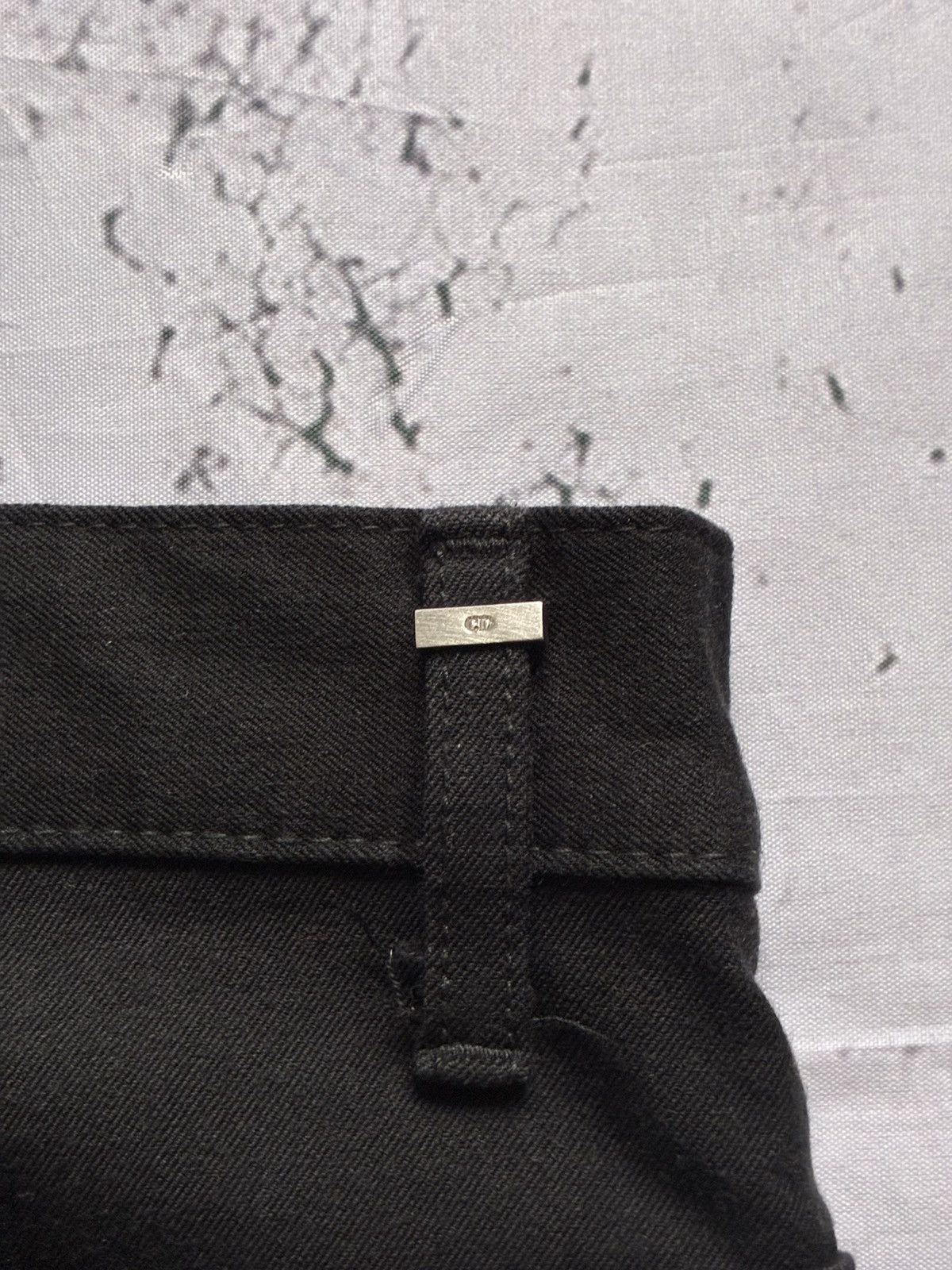 Dior Dior Japan Hedi Slimane Black Skinny Pants Size US 29 - 10 Thumbnail