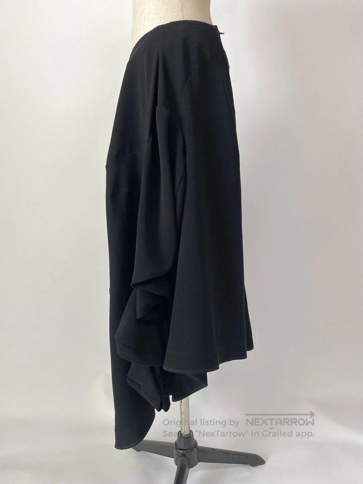 Rei Kawakubo COMME des GARCONS 2004AW Asymmetric Skirt. Size 37" - 4 Thumbnail