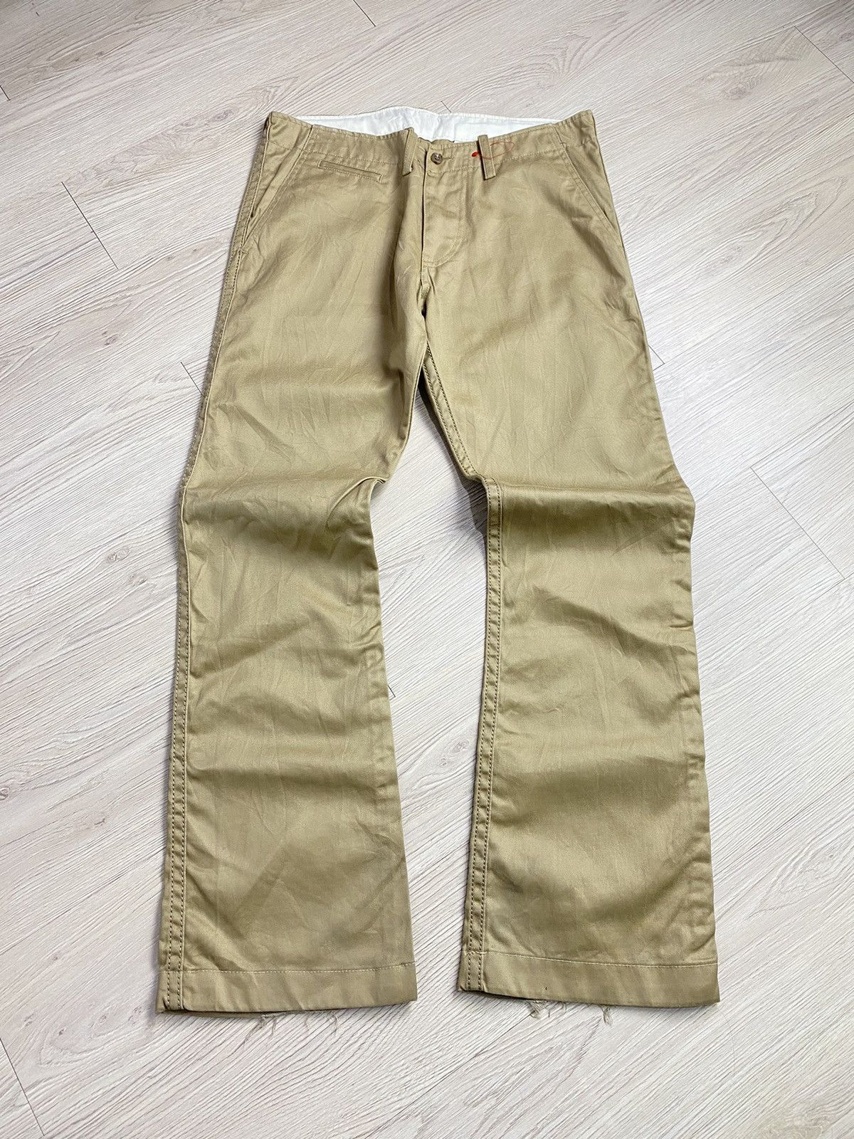 Issey Miyake × Japanese Brand 2000s Ayuite by Issey Miyake Flare Lgb style pants Size US 33 - 1 Thumbnail