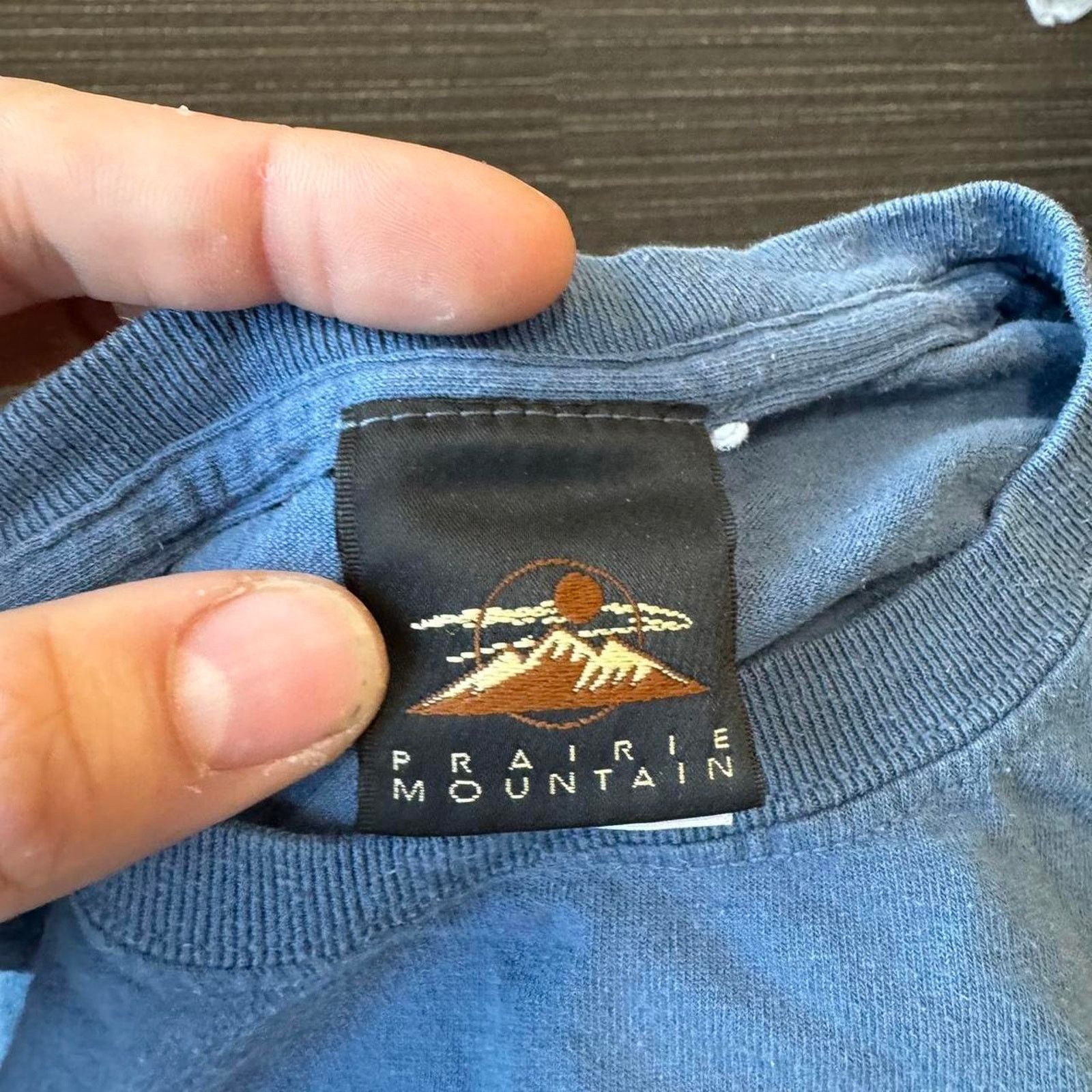 Gildan × Vintage Blue vintage 90s Yellowstone National Park tourist T-shirt Size US S / EU 44-46 / 1 - 3 Thumbnail