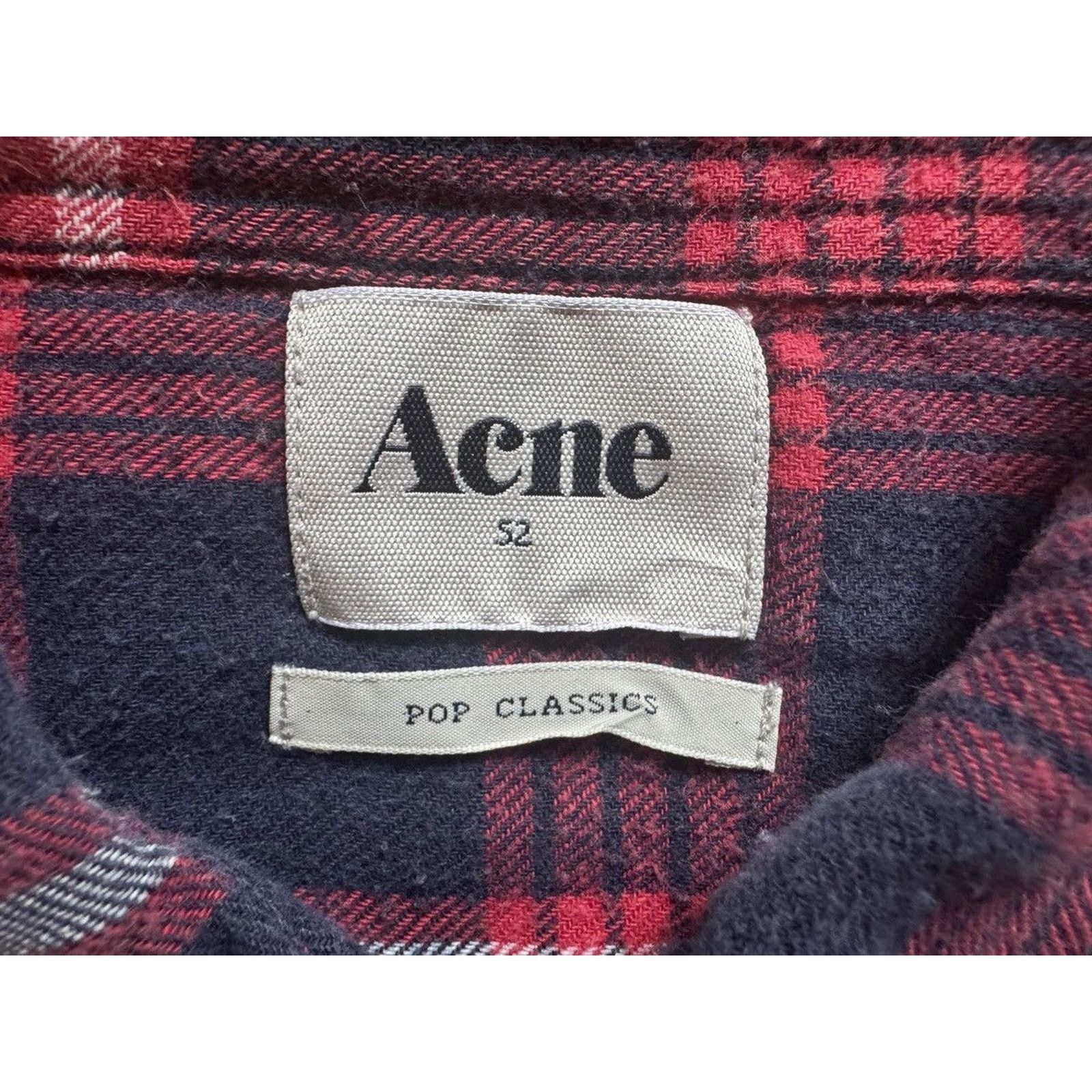 Acne Studios Vintage Acne Studios Western AW10 Check Cowboys Shirt Size US L / EU 52-54 / 3 - 4 Thumbnail