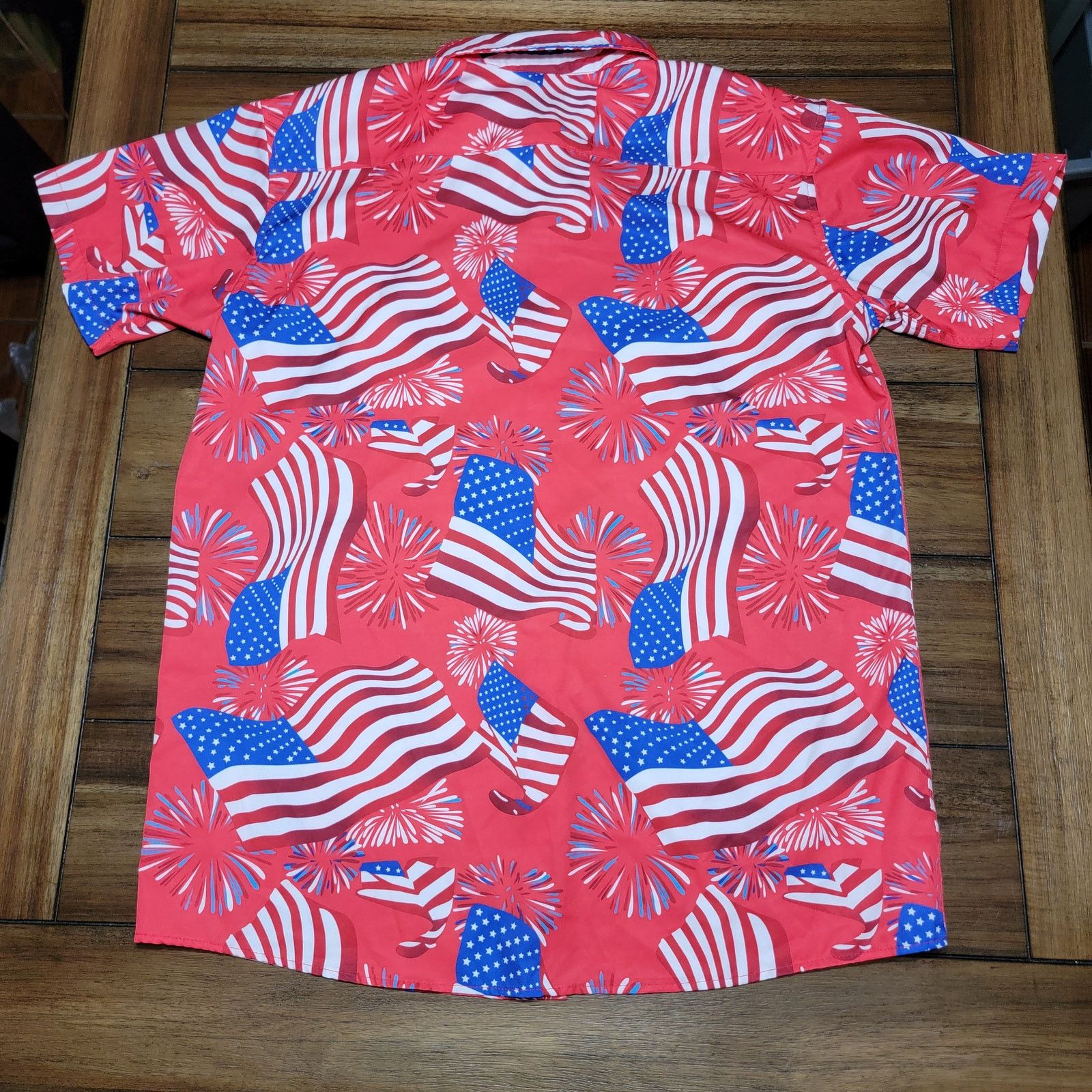 Other Americana Celebration Button Up Unisex Shirt - Size Large Size US L / EU 52-54 / 3 - 3 Thumbnail