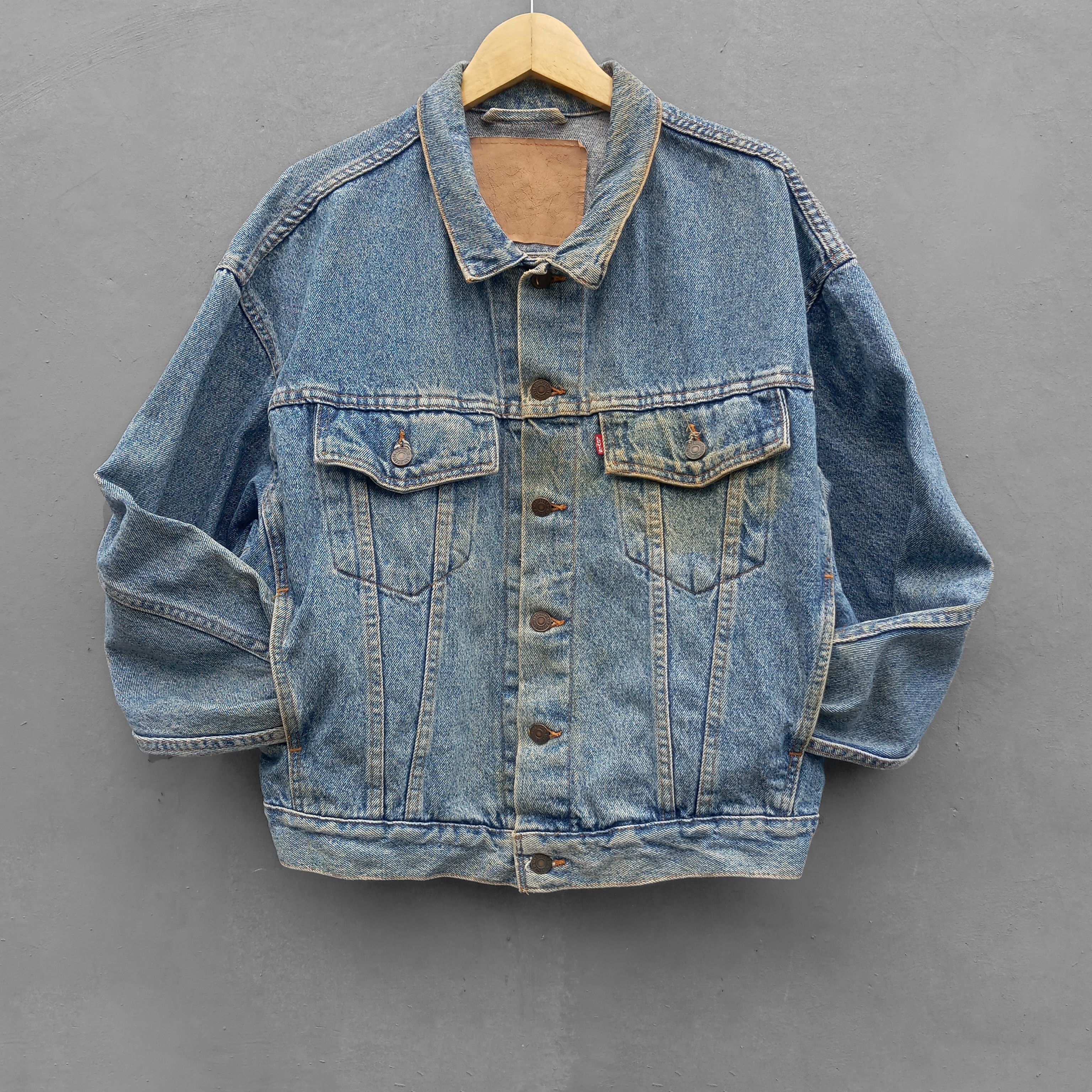 Levi's vintage RARE levi's seals denim jacket Size US L / EU 52-54 / 3 - 3 Thumbnail