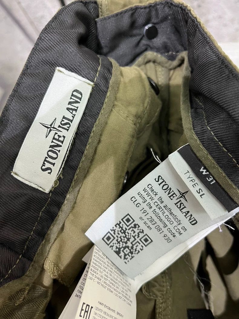 Stone Island Stone Island Green Cargo Pants Size 31 -2506 Size US 31 - 6 Thumbnail